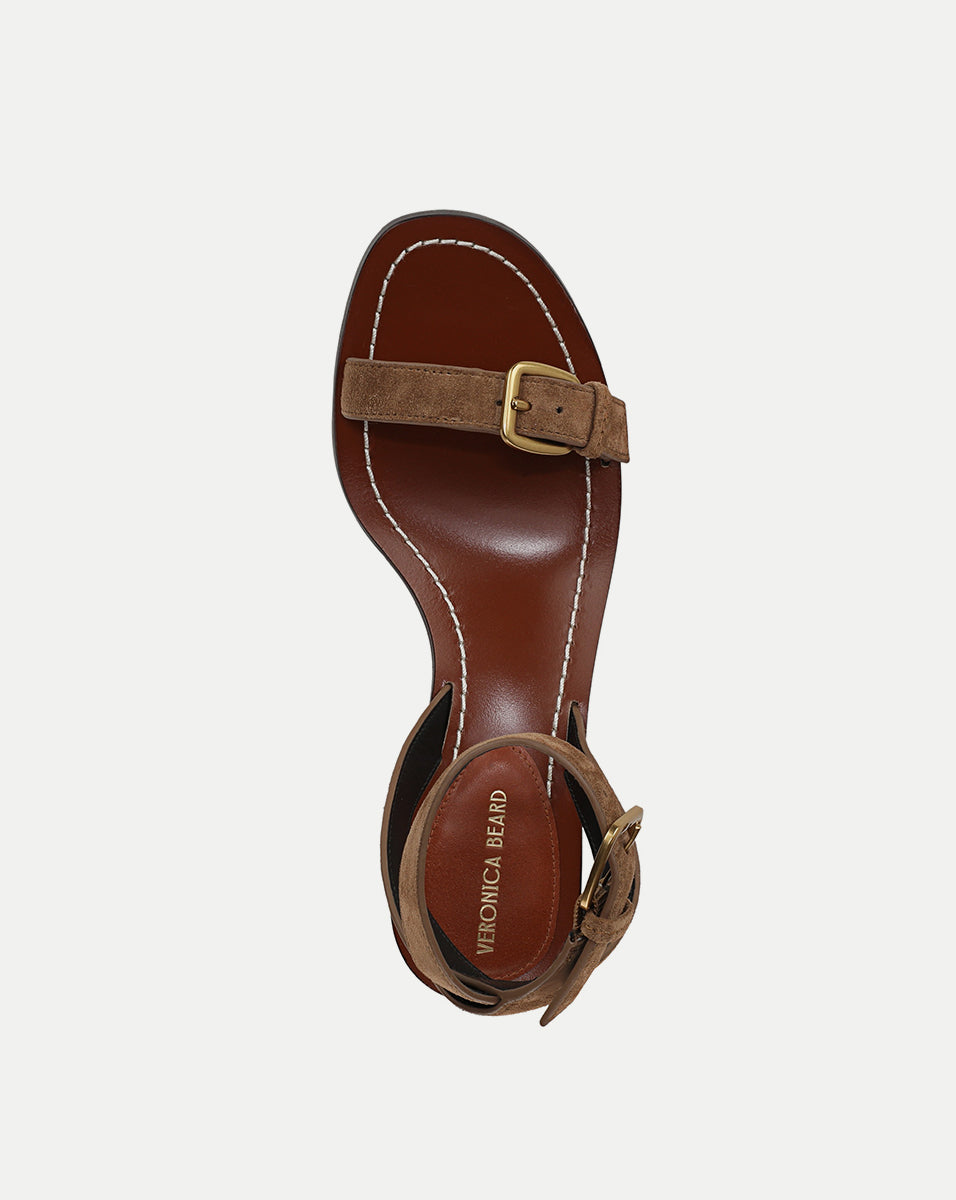 Elia Buckle Sandal - Women's Comfortable Adjustable Strappy Summer Shoes for Walking, Beach & Casual Outfits