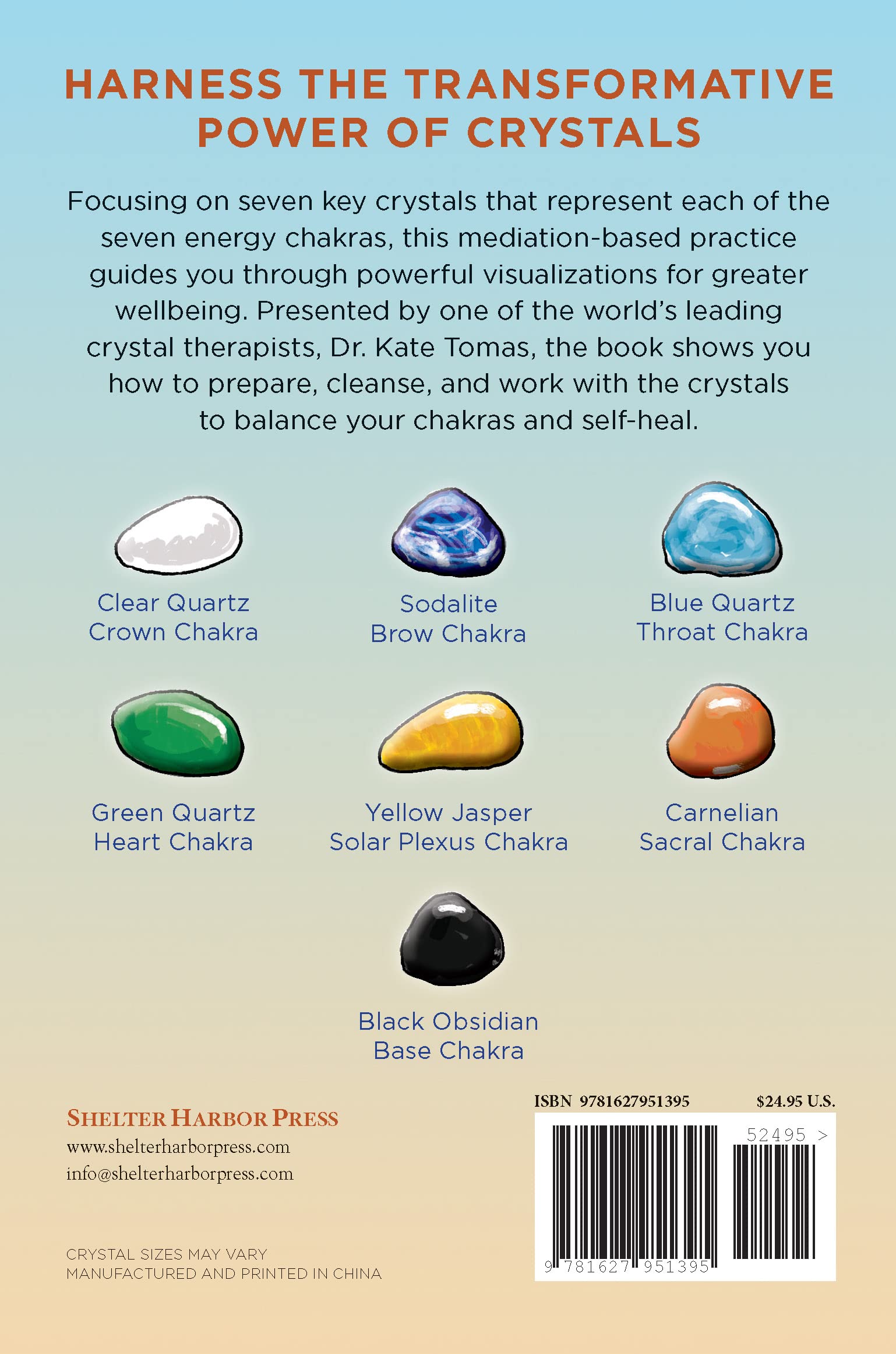 Chakra Healing Crystals for Meditation & Balance - Home & Yoga Use