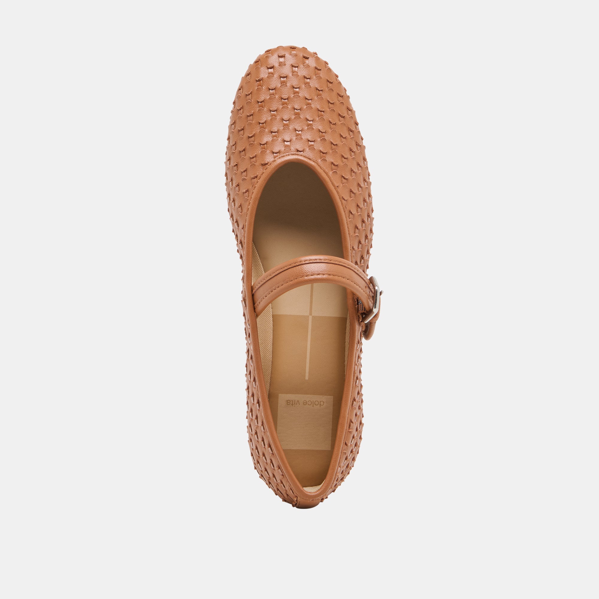 ROSLYN WOVEN BALLET FLATS - Genuine Leather Saddle Shoes for Women | Comfortable & Stylish Slip-Ons for Work, Travel & Casual Outfits