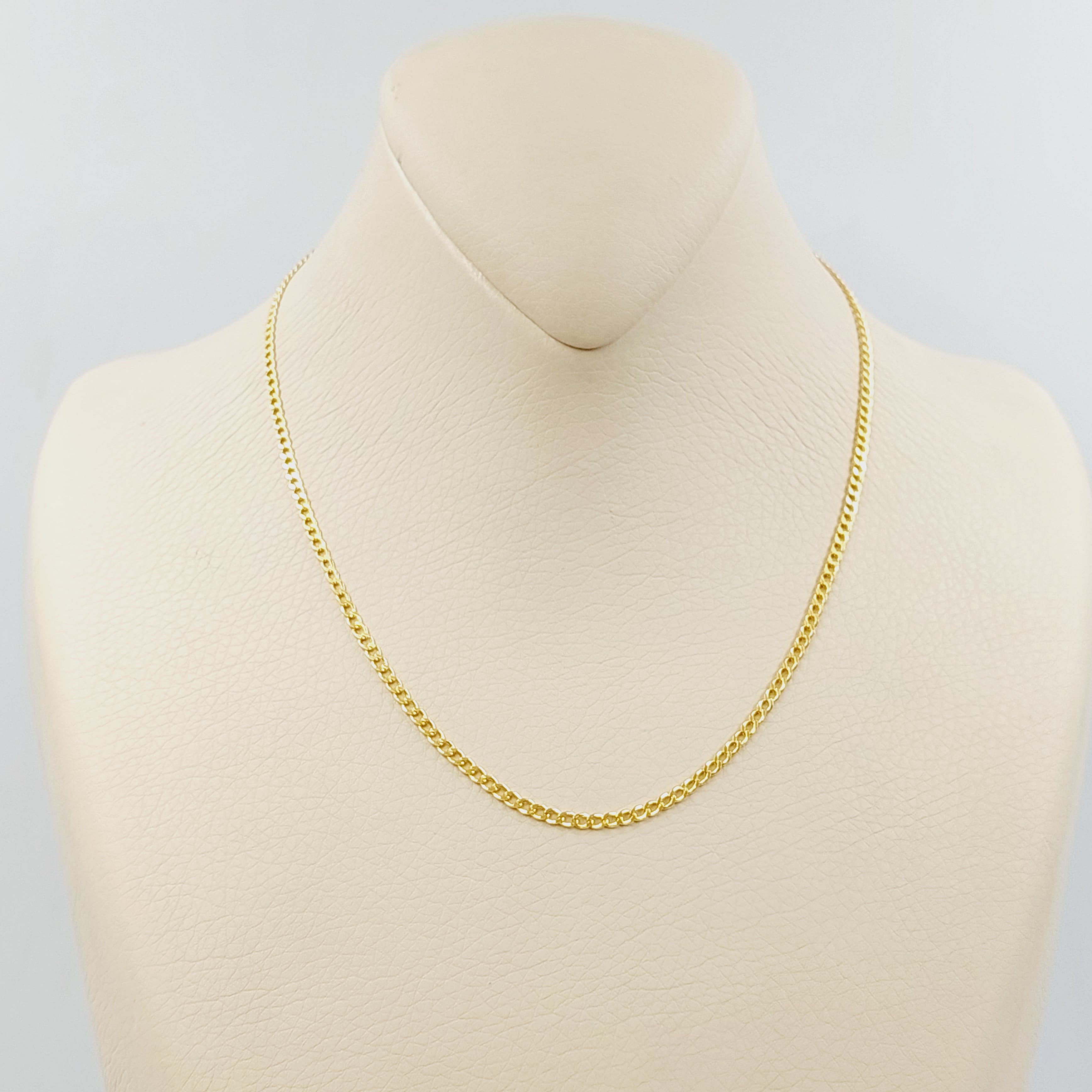2.5mm Curb Chain Necklace for Women & Men - Dainty & Stylish Jewelry for Everyday Wear, Gifts, Layering & Special Occasions