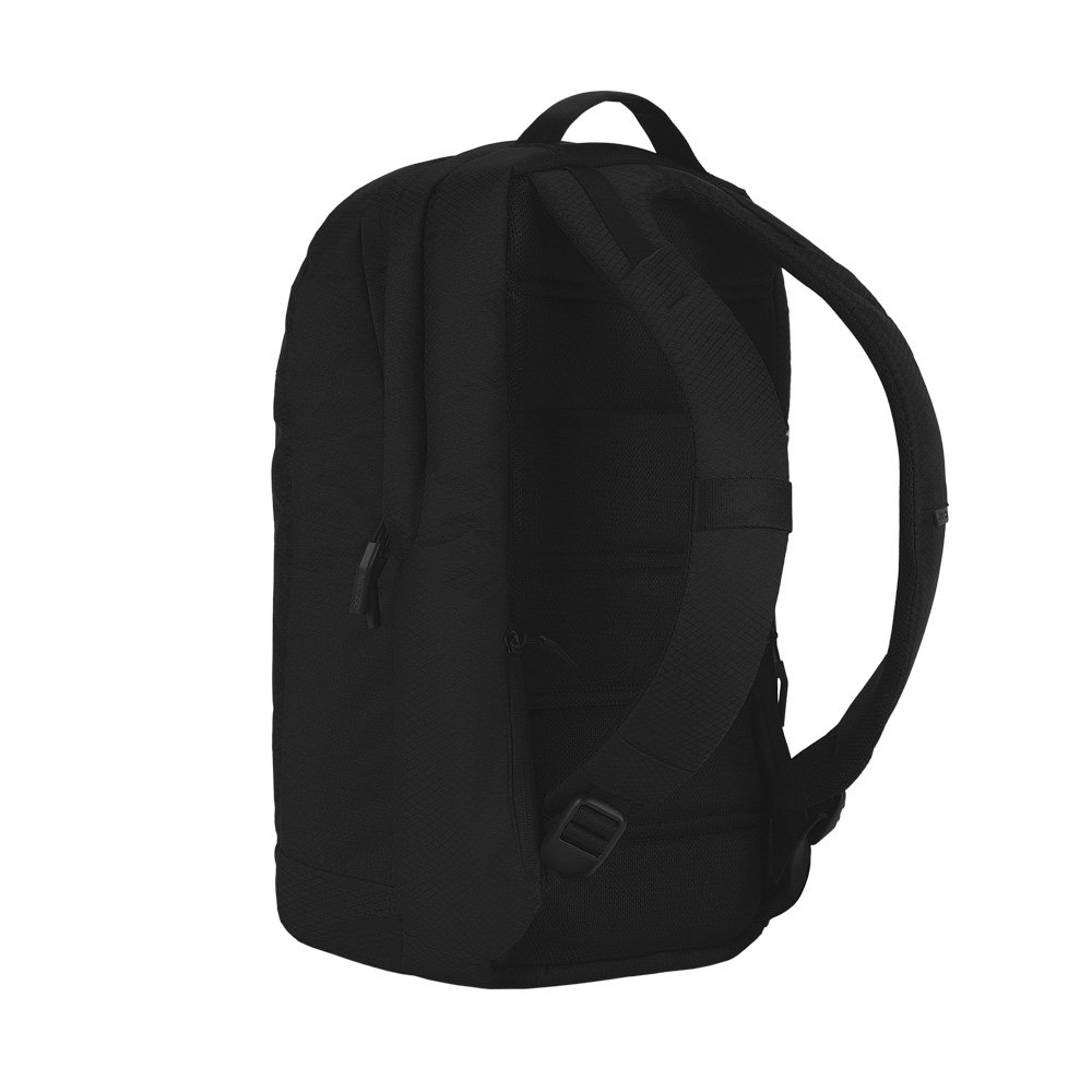 Incase City Backpack with Diamond Ripstop - Durable Water-Resistant Laptop Backpack for Work & Travel - Black - Perfect for Commuting, School & Business Trips