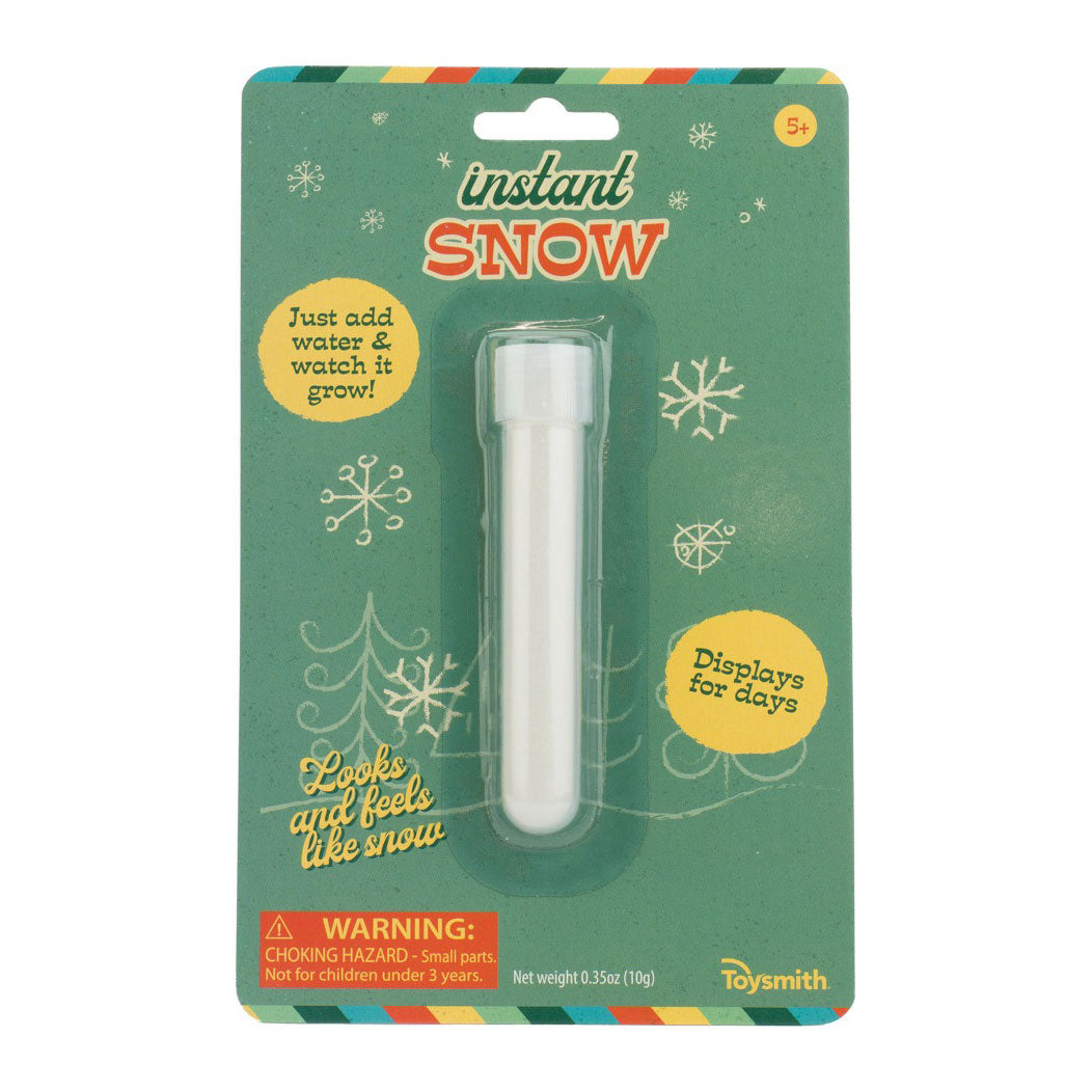 Instant Snow Powder - Fun Science Experiment Kit for Kids - Realistic Fake Snow for Winter Crafts, Sensory Play & Holiday Decorations - Perfect for STEM Learning & Christmas DIY Projects