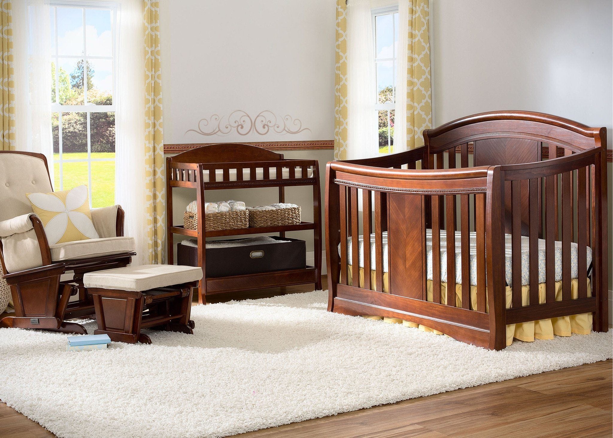 Elite Crib 'N' More - Premium Baby Crib with Convertible Design for Nursery & Toddler Room | Safe Sleep Solution for Newborns to Toddlers | Perfect for Bedrooms, Daycares & Gift Giving