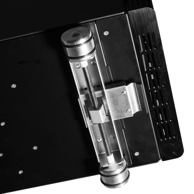 Lian Li WB-02 Black Metal Casters for PC Case Wheel Stand - Heavy Duty Rolling Wheels for Computer Towers, Workstations & Gaming Rigs