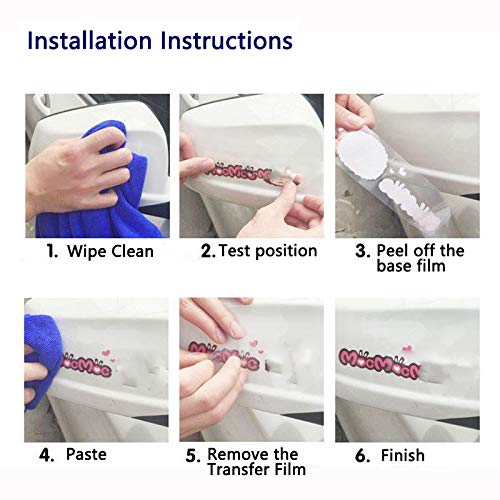 2 Pcs 3D Scorpion Car Rearview Mirror Decals - Auto Side Mirror Stickers 4.33