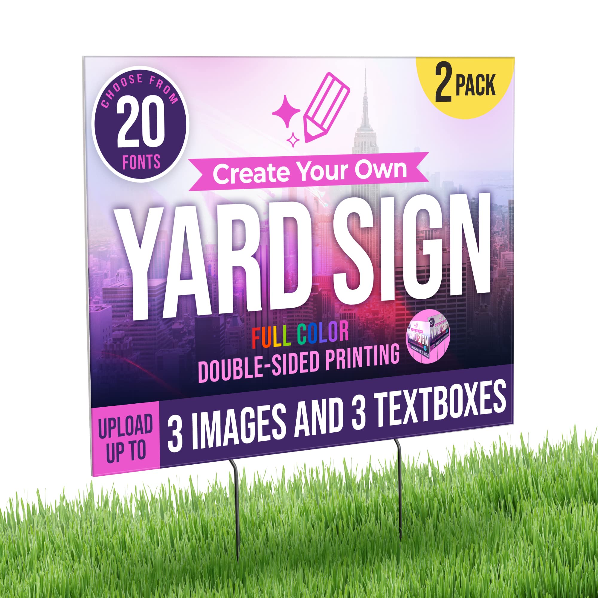 2 Pack 24x18