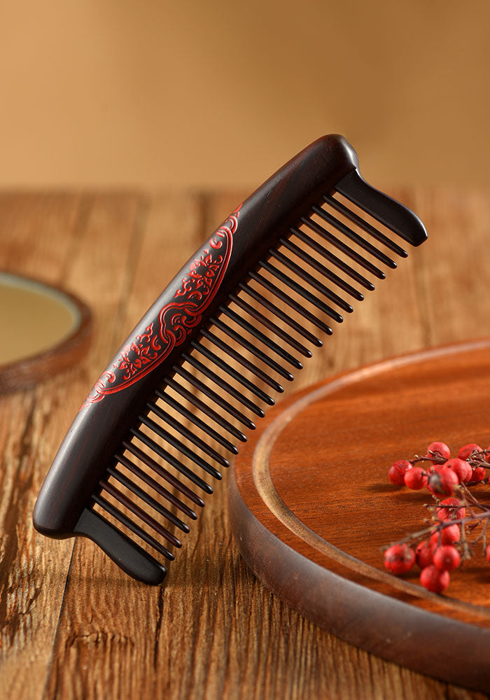 Lucky Cloud Hair Comb - Detangling Brush for Smooth & Shiny Hair - Perfect for Home, Travel & Salon Use