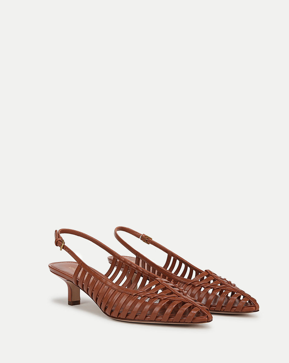 Britte Slingback Pump Women's Comfortable Heeled Sandals - Perfect for Office, Wedding & Summer Outfits