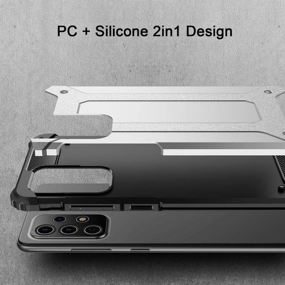 Shockproof Armor Galaxy A32 Case - Durable Silicone Phone Cover for Samsung Galaxy A32 5G/4G - Perfect for Outdoor Activities, Sports & Daily Protection