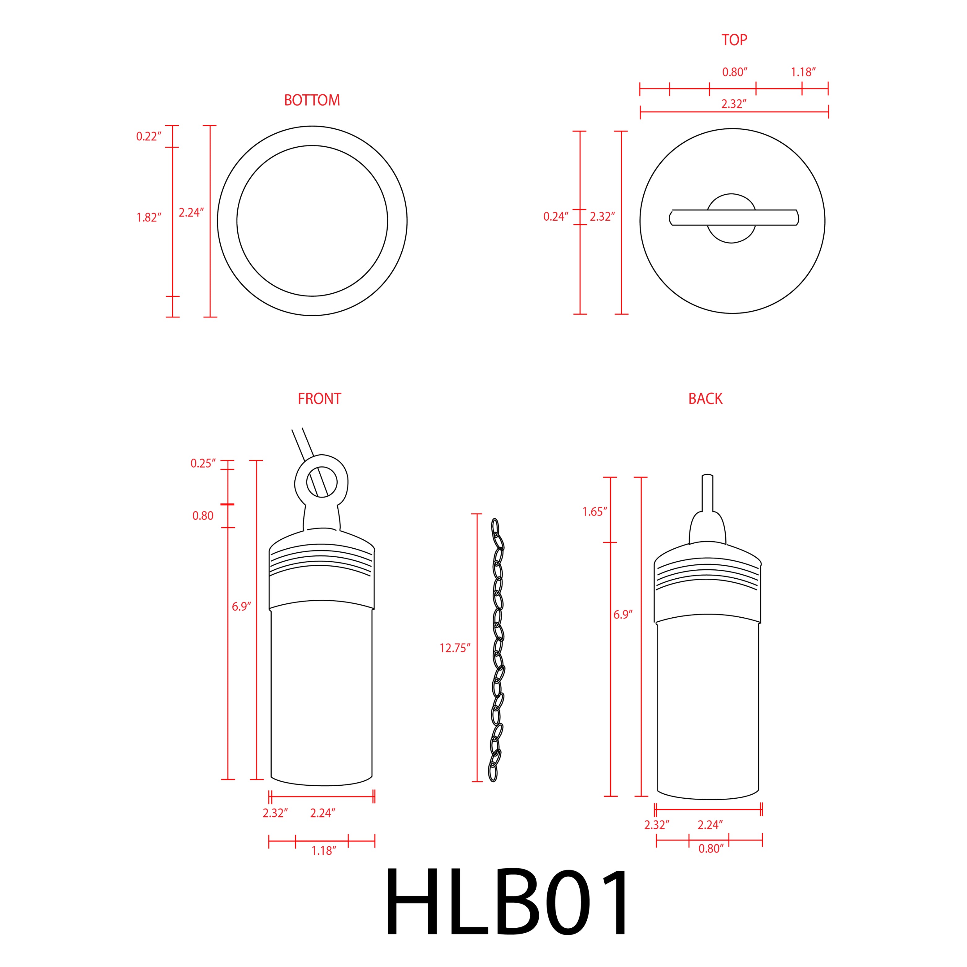 12V LED Low Voltage Brass Cylinder Pendant Light - Modern Hanging Downlight Fixture for Kitchen Island, Dining Room & Bedroom Lighting