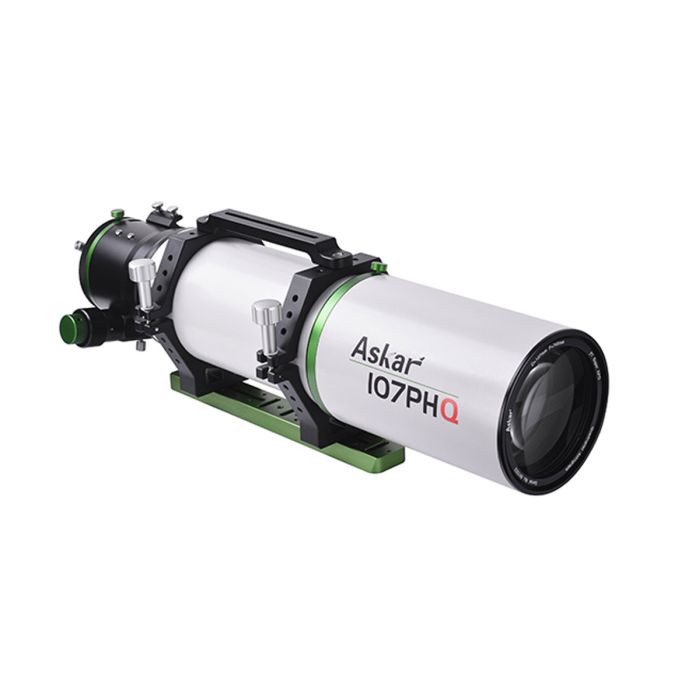 Askar 107PHQ 107mm f/7 Quadruplet Flat Field Astrograph Telescope - Perfect for Deep Sky Astrophotography & Wide-Field Imaging
