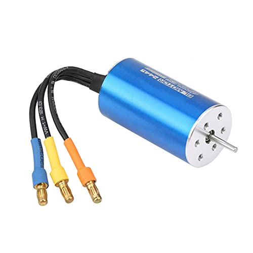 High-Speed Brushless Motor for 1/16 & 1/18 RC Cars - 5400KV with 2.3mm Shaft (Model 2445) | Durable RC Car Accessory for Racing & Off-Road Performance