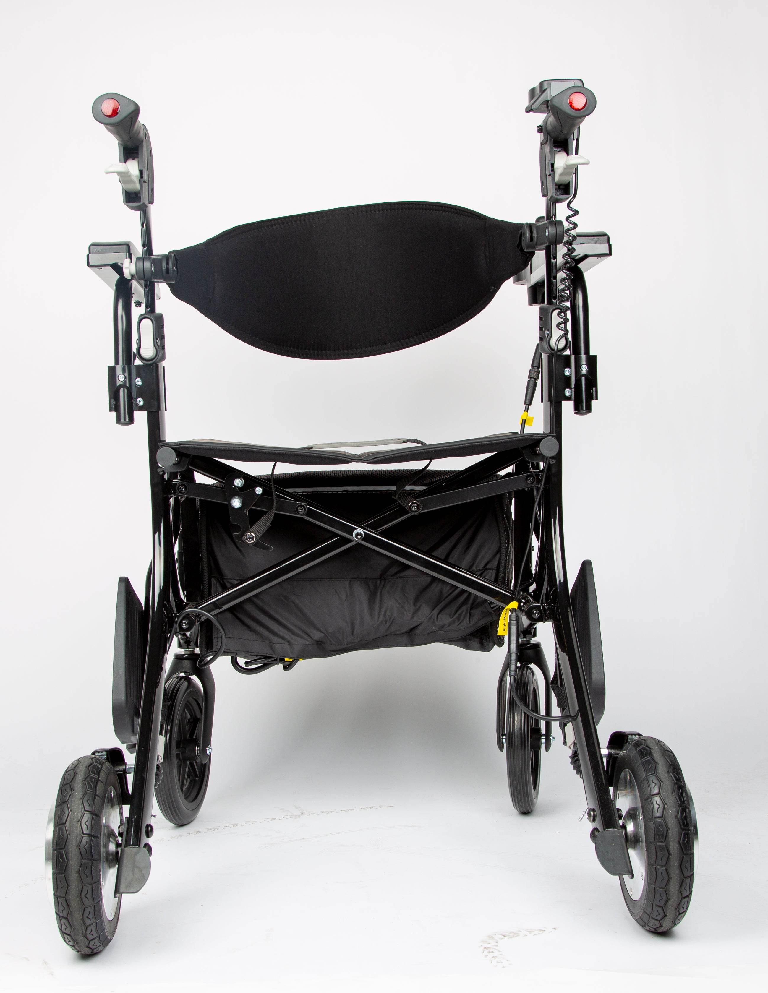 ALTAY 4-Wheel Rollator Walker for Seniors & Adults - Lightweight Folding Mobility Aid with Seat, Backrest & Basket - Ideal for Indoor & Outdoor Use, Shopping, Travel & Recovery