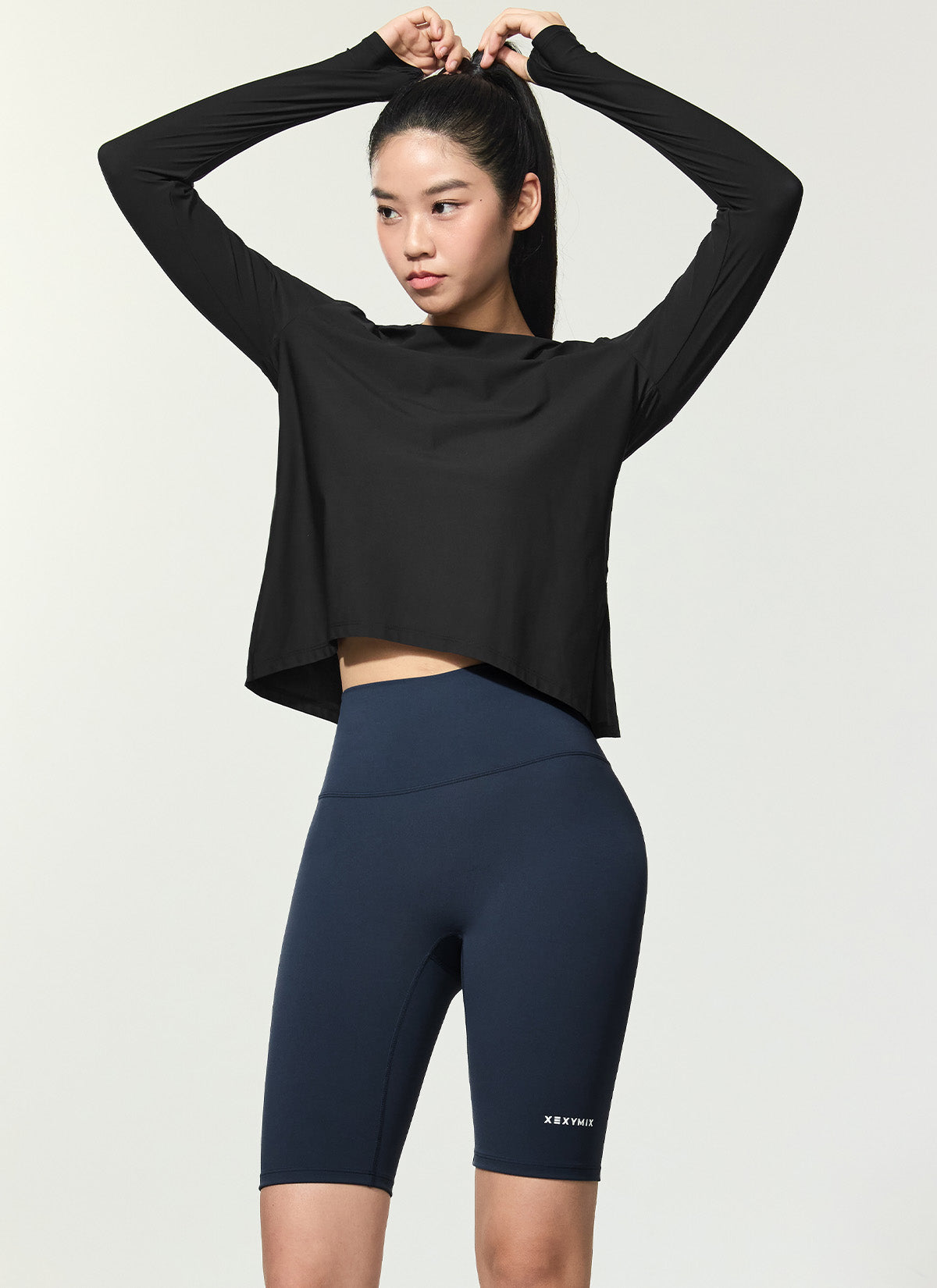 Breathable Cooling Tricot Boat Neck Long Sleeve Shirt for Women - Perfect for Yoga, Running & Summer Outdoor Activities