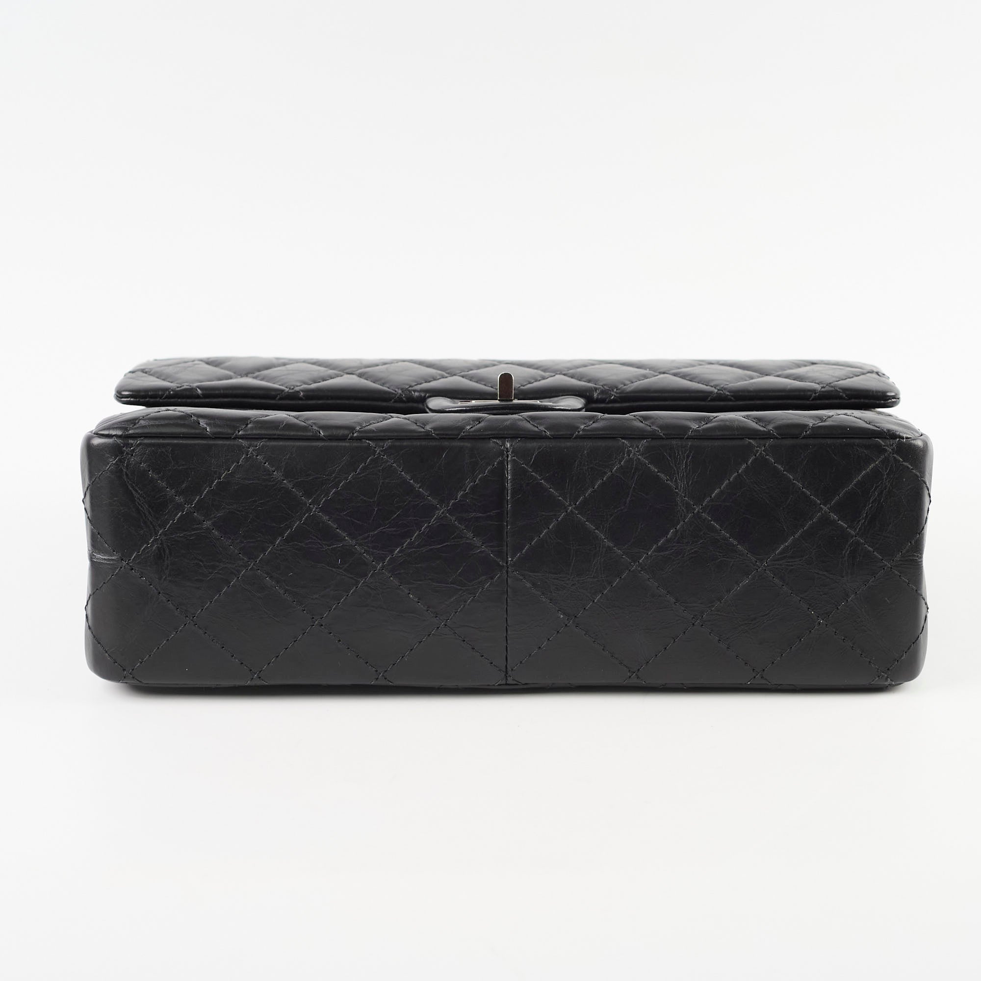 Chanel Reissue 226 Black Leather Handbag - Classic Flap Bag for Women | Luxury Designer Purse for Work, Evening & Special Occasions