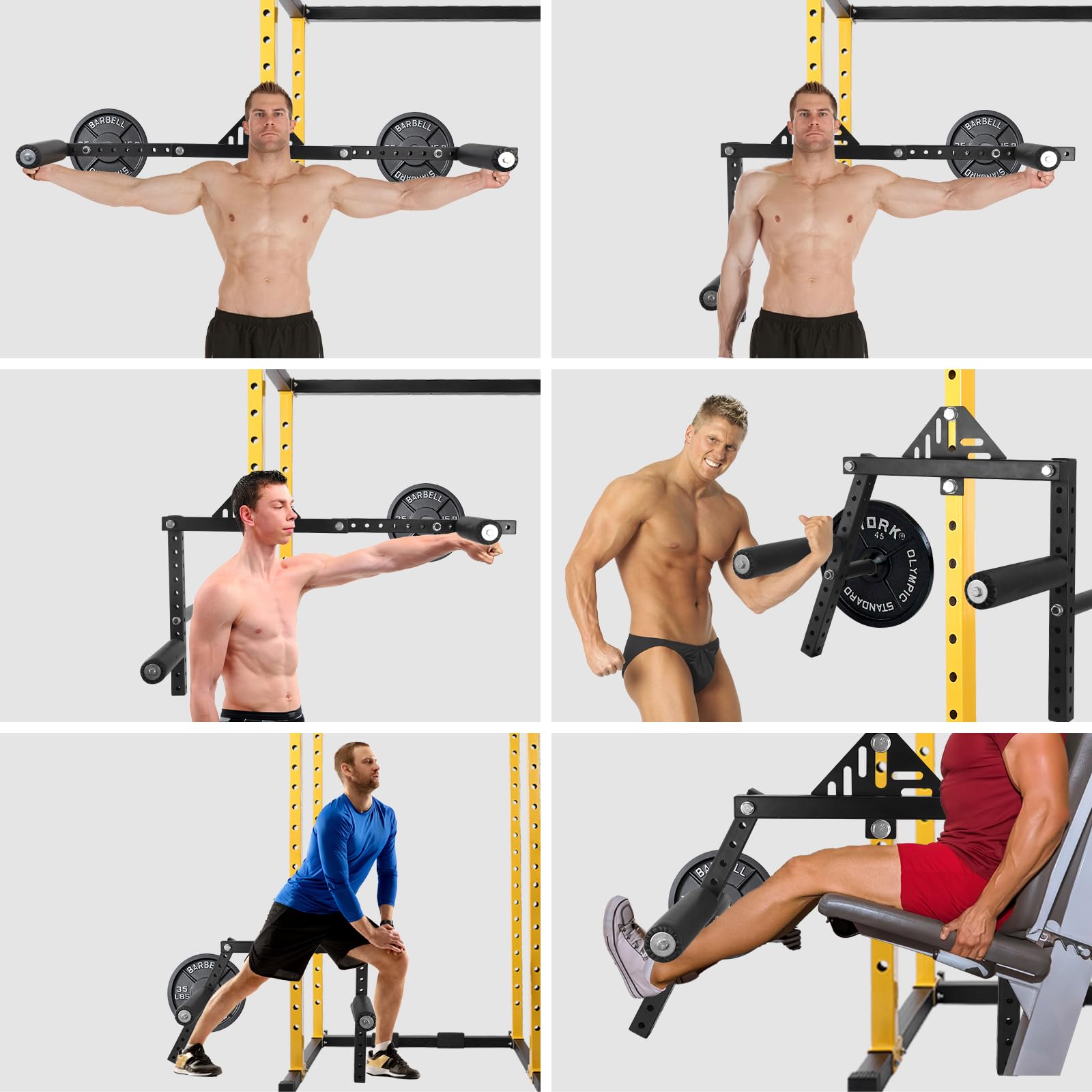 Lateral Raise Attachment - Standing Shoulder Press Machine for Strength Training | Home Gym Equipment for Shoulder Workouts & Upper Body Fitness