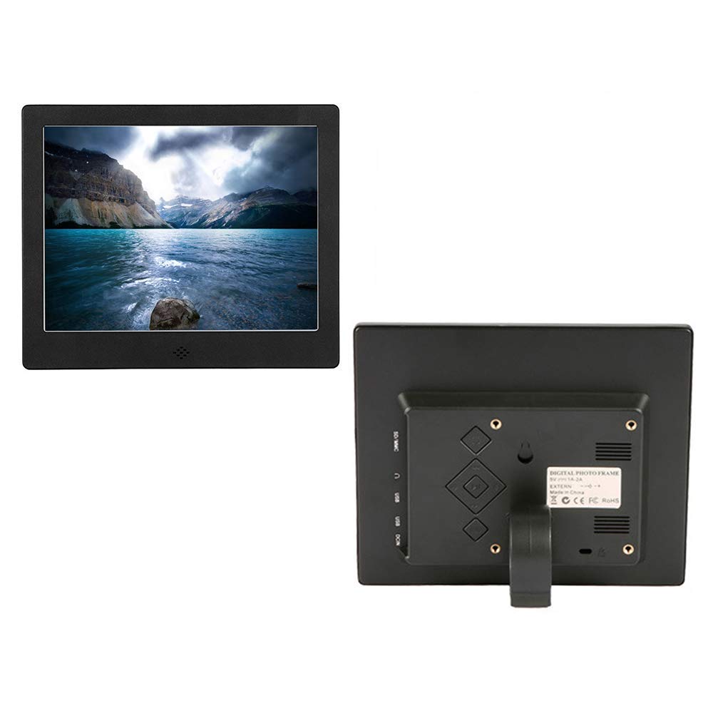 8 Inch Digital Photo Frame with Video Playback - HD Display Digital Picture Frame for Home, Office, Mall & Supermarket Advertising (Electronic Photo Album) - Perfect for Family Memories, Digital Signage and Retail Promotion