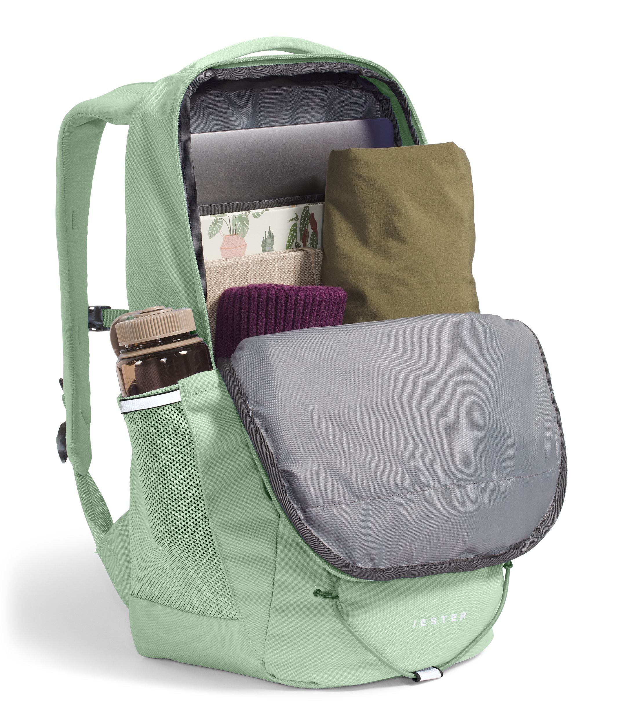 The North Face Women's Jester Backpack - Lightweight Laptop Backpack for School, Travel & Hiking | Durable Water-Resistant Daypack with Padded Shoulder Straps