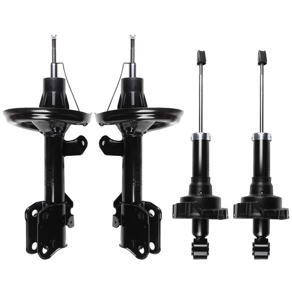 ANPART Front & Rear Shock Absorbers (4Pcs) - Compatible with 2006-2014 Honda Ridgeline - Replaces OEM 341402 339039 339040 - Smooth Ride for Off-Road & Daily Commuting