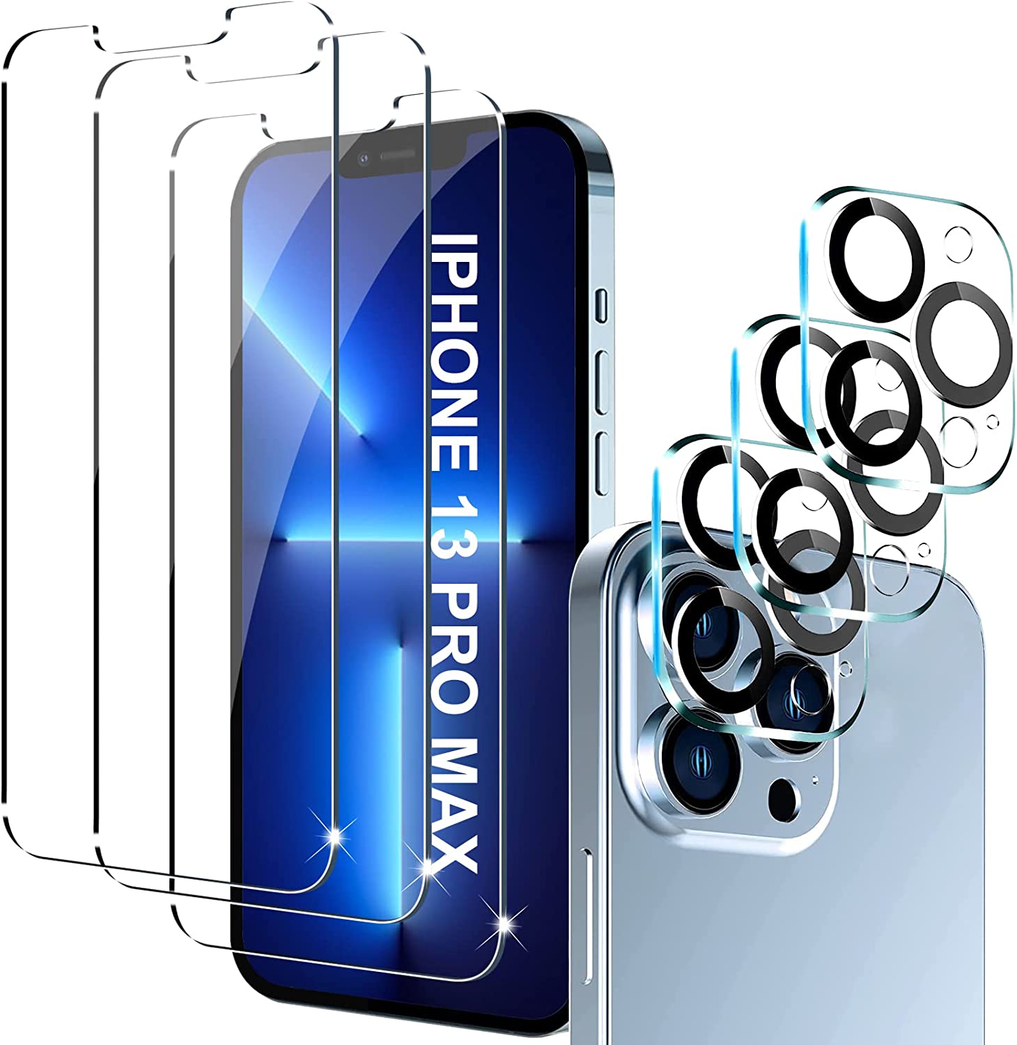 Arshek 9H Tempered Glass Screen Protector for Samsung Galaxy S22 5G - HD Clear, Anti-Scratch, Bubble-Free Installation - Perfect for Work, Travel & Everyday Protection