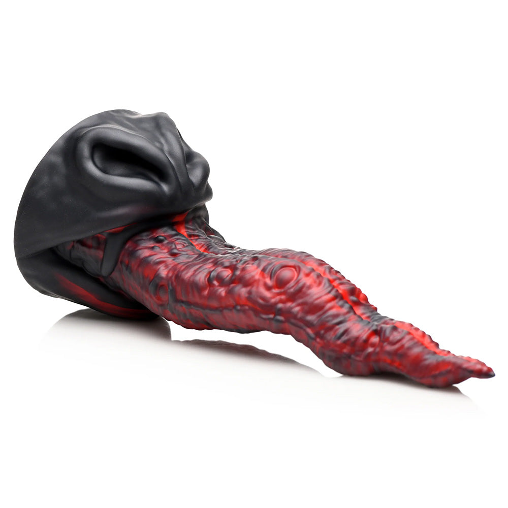 Creature Cocks Dragon Tongue Silicone Monster Dildo - Fantasy Adult Toy for Role Play & BDSM - Perfect for Cosplay & Fantasy Lovers