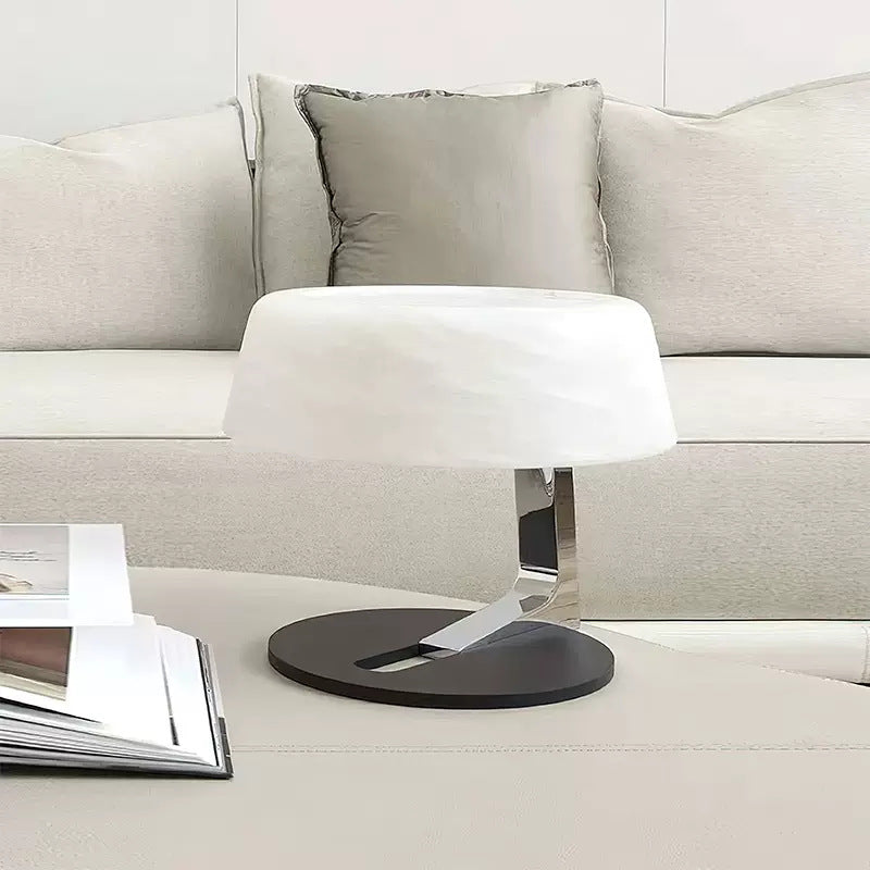 Modern Snowstone Table Lamp - Elegant Bedside & Living Room Lighting for Home Decor