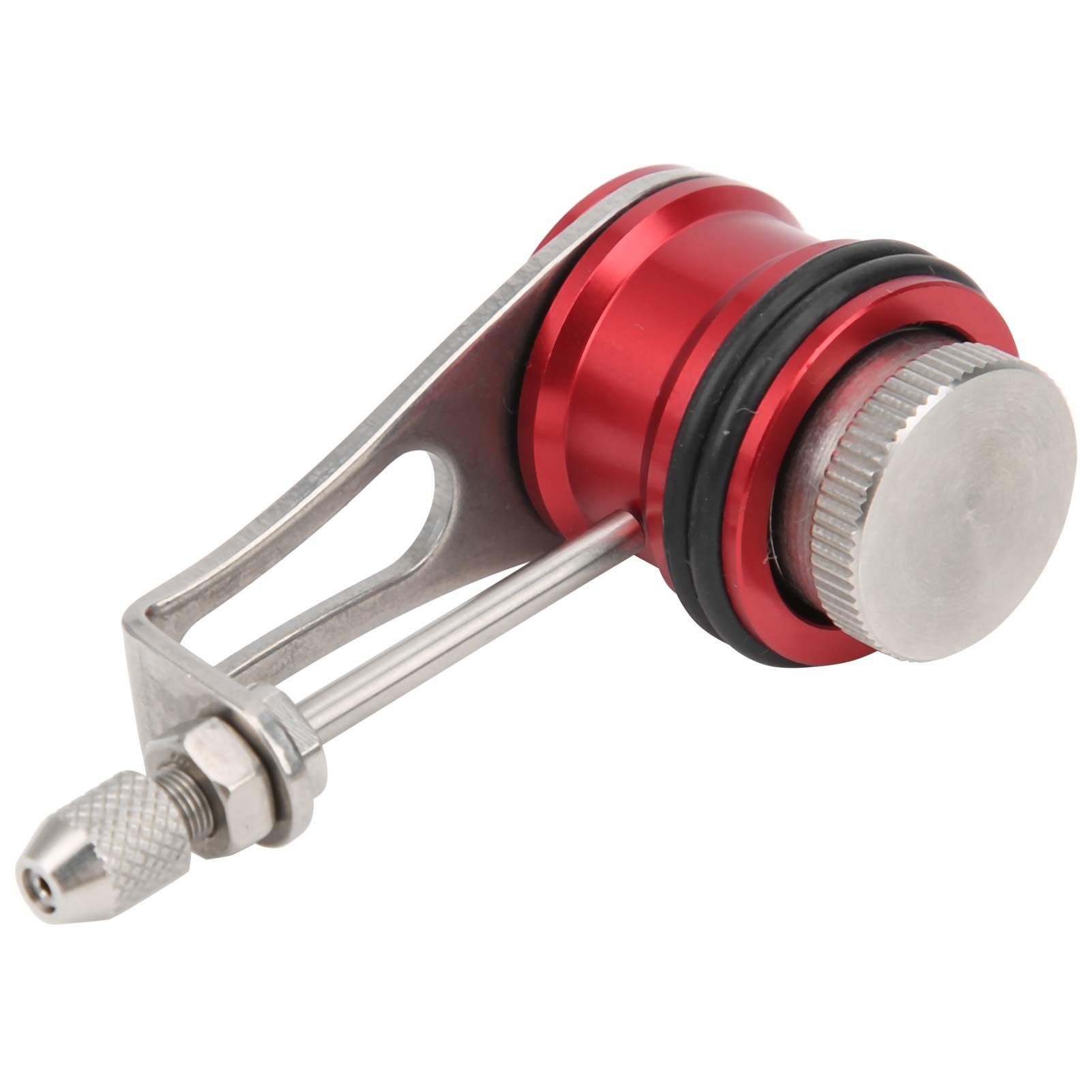 Dilwe Metal Knotting Tool - Professional Line Wire Knotting Machine & Fishing Bobbin Knotter for Secure Knots - Fishing Tackle Accessories (Red) - Perfect for Fly Fishing, Knot Tying & Tackle Repair
