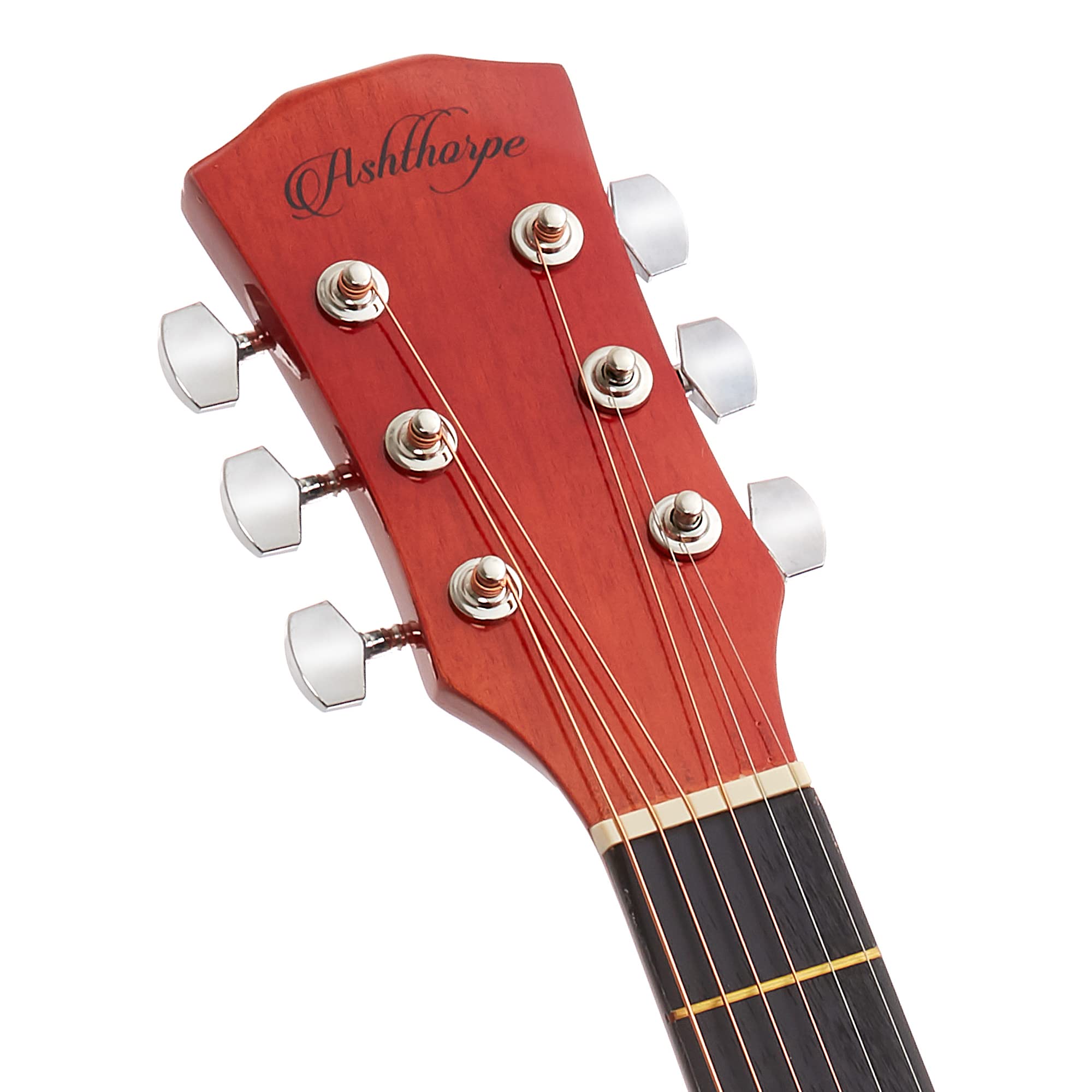 Ashthorpe 41-inch Cutaway Acoustic Guitar Starter Kit for Beginners - Full Size Natural Wood Guitar with Gig Bag, Strings, Strap, Tuner & Picks - Perfect for Learning, Practice & Live Performances
