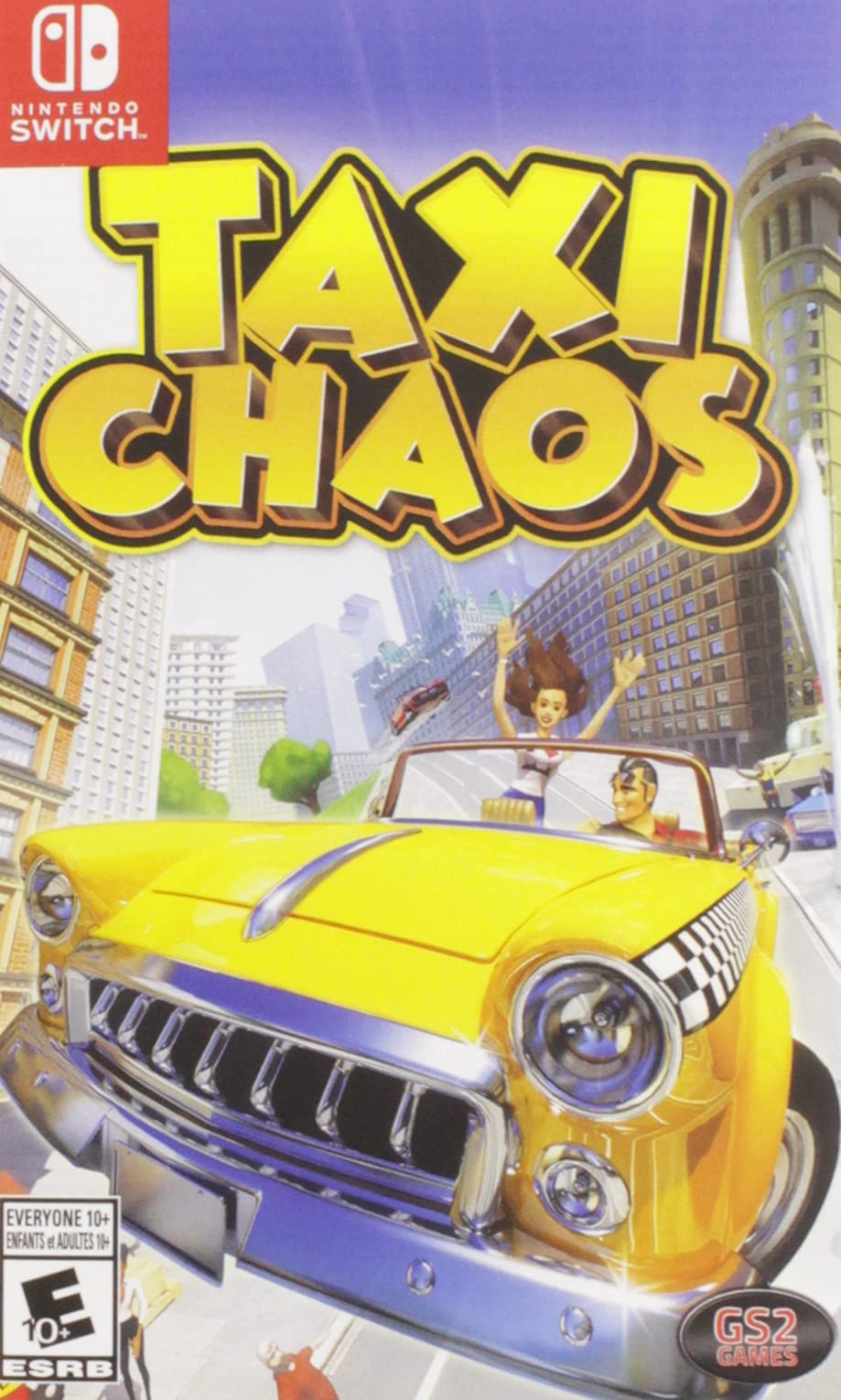 Taxi Chaos - Fun Driving Simulation Game for Nintendo Switch | Open-World Adventure & Crazy Missions | Perfect for Family Game Nights & Travel Entertainment