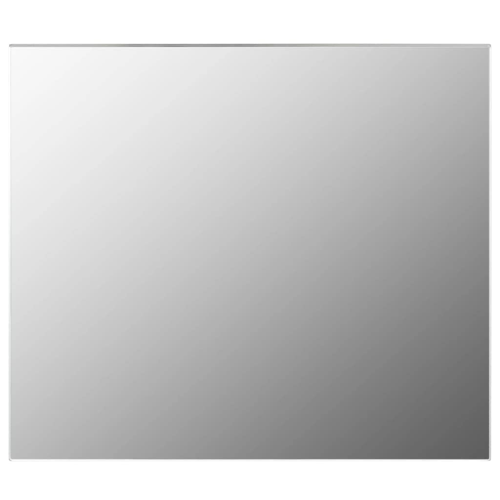 Modern Frameless Bathroom Mirror - 27.6