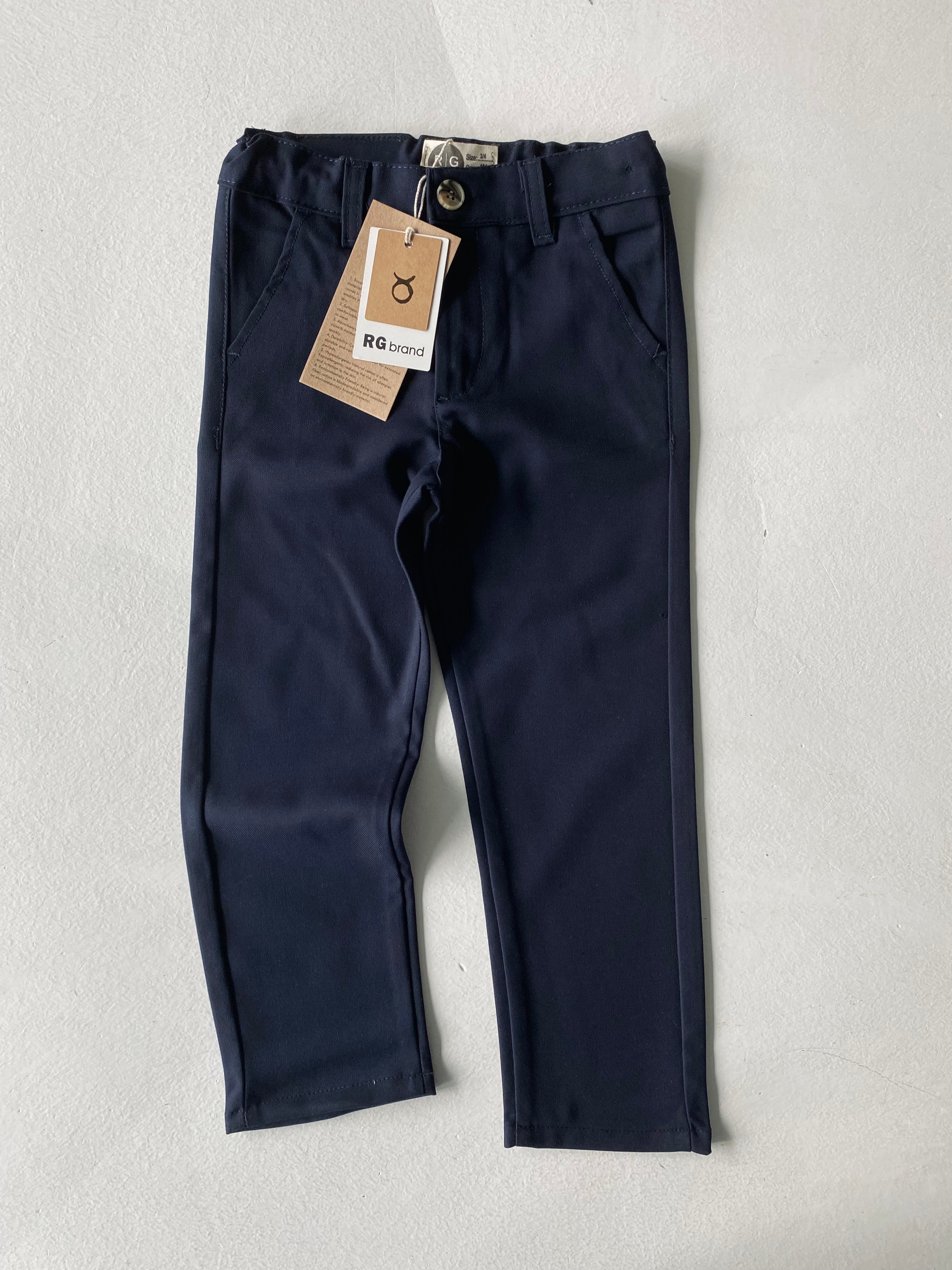 Kids Gabardine Pants - Durable & Comfortable Trousers for Boys & Girls - Perfect for School, Play & Outdoor Activities