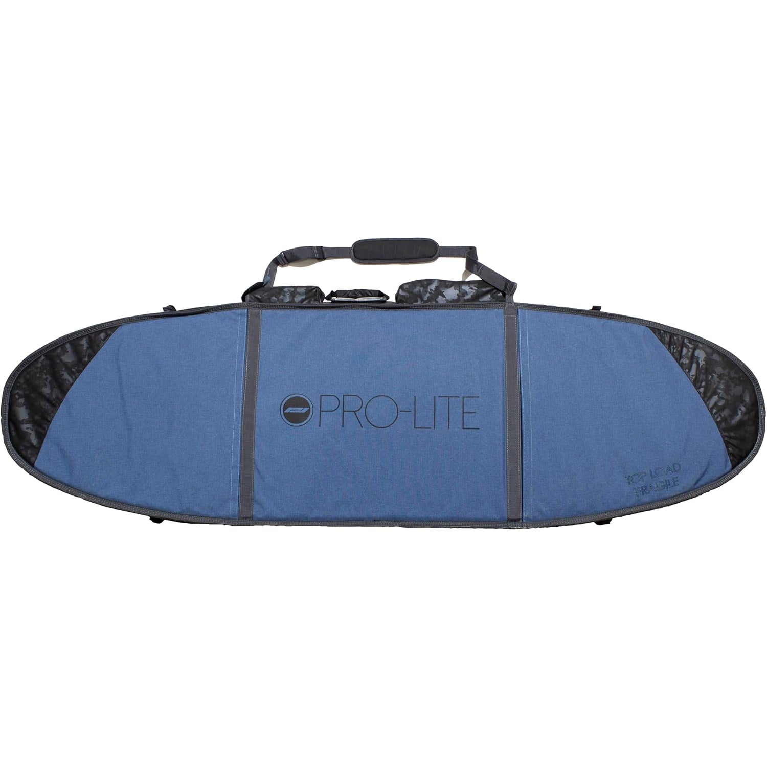 Pro Lite Board Bag - Armored Finless Coffin for Surfboards 6'6 to 7'0 (Holds 2-3 Boards) - Durable Surfboard Storage & Travel Protection for Beach & Wave Riding