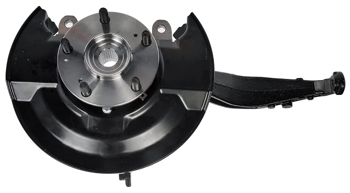 Doiplent 698-401 Loaded Steering Knuckle & Wheel Bearing Hub Assembly - Compatible with 2003-2007 Honda Accord 2.4L (Automatic Transmission) - Front Left Driver Side - LK073 - Perfect for Smooth Steering & Safe Driving