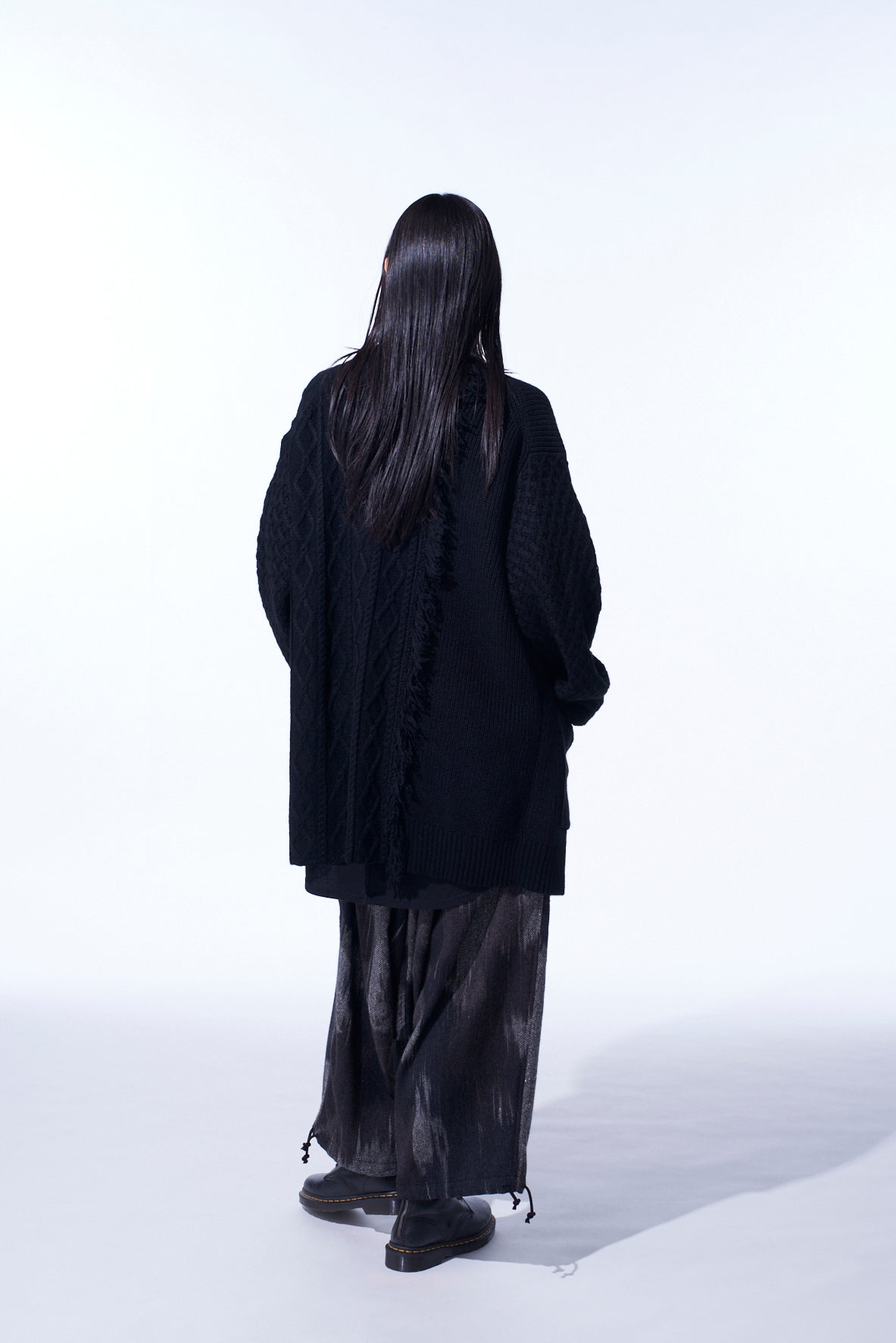 Corpilon Bulky Wool Fringe Cardigan - Cozy Oversized Knit Sweater for Women | Perfect for Fall & Winter Layering, Casual Outfits, and Office Wear