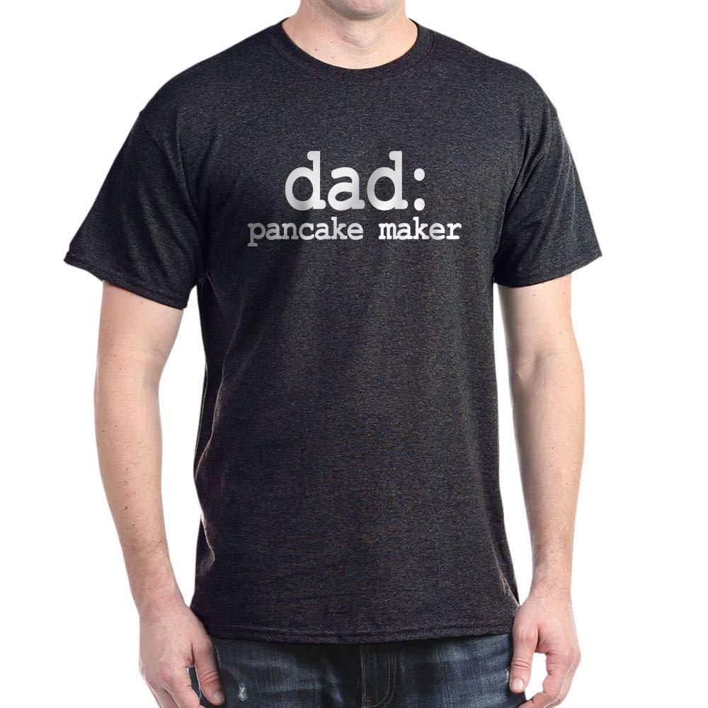 Funny Dad Pancake Maker Graphic T-Shirt - Dark Cotton Tee for Father's Day & Breakfast Lovers - Perfect Gift for Dads Who Love Cooking