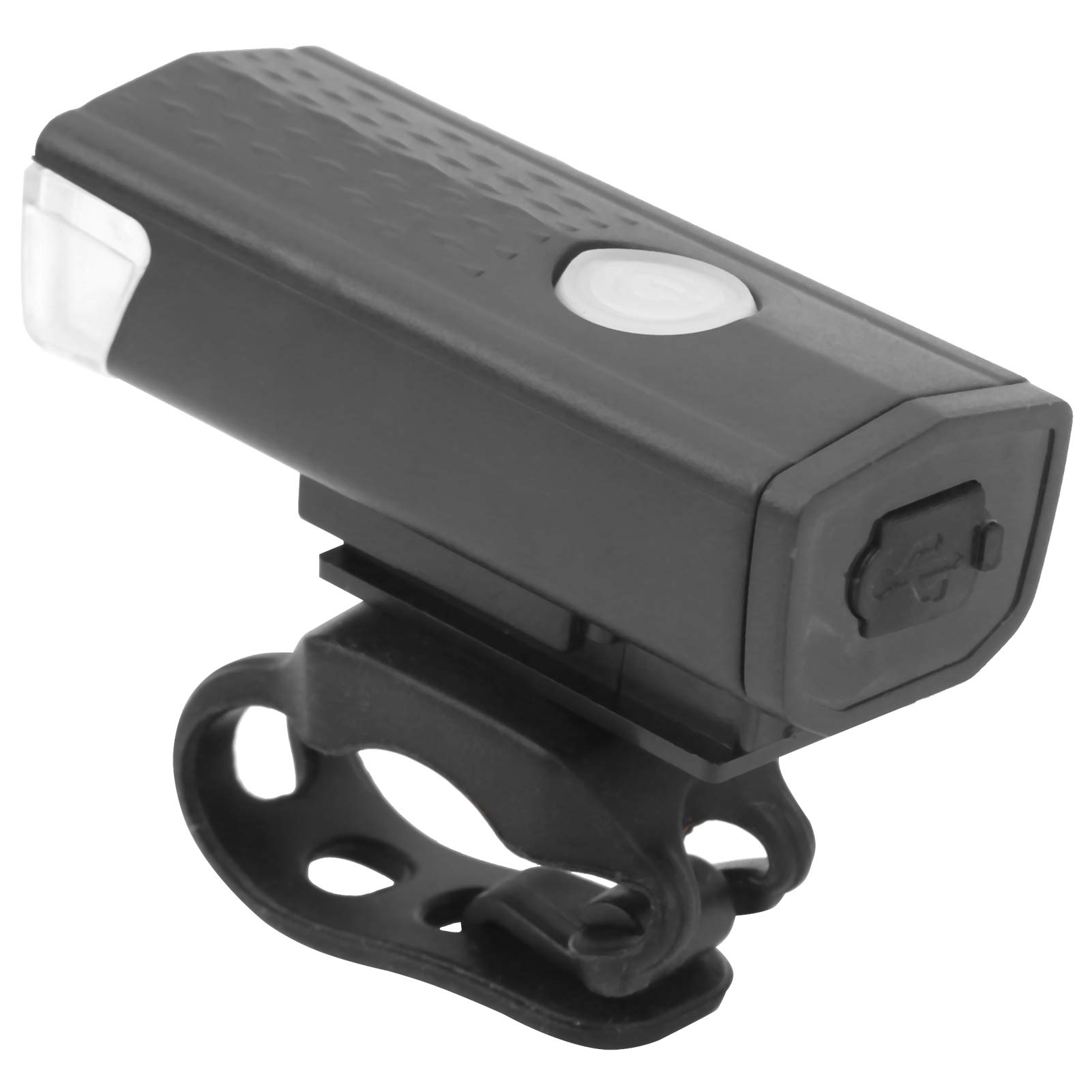 USB Rechargeable Bike Light Set - 1000 Lumens Waterproof Front & Rear Bicycle Lights for Night Riding, Cycling Safety, and Repair Shop Use - Black