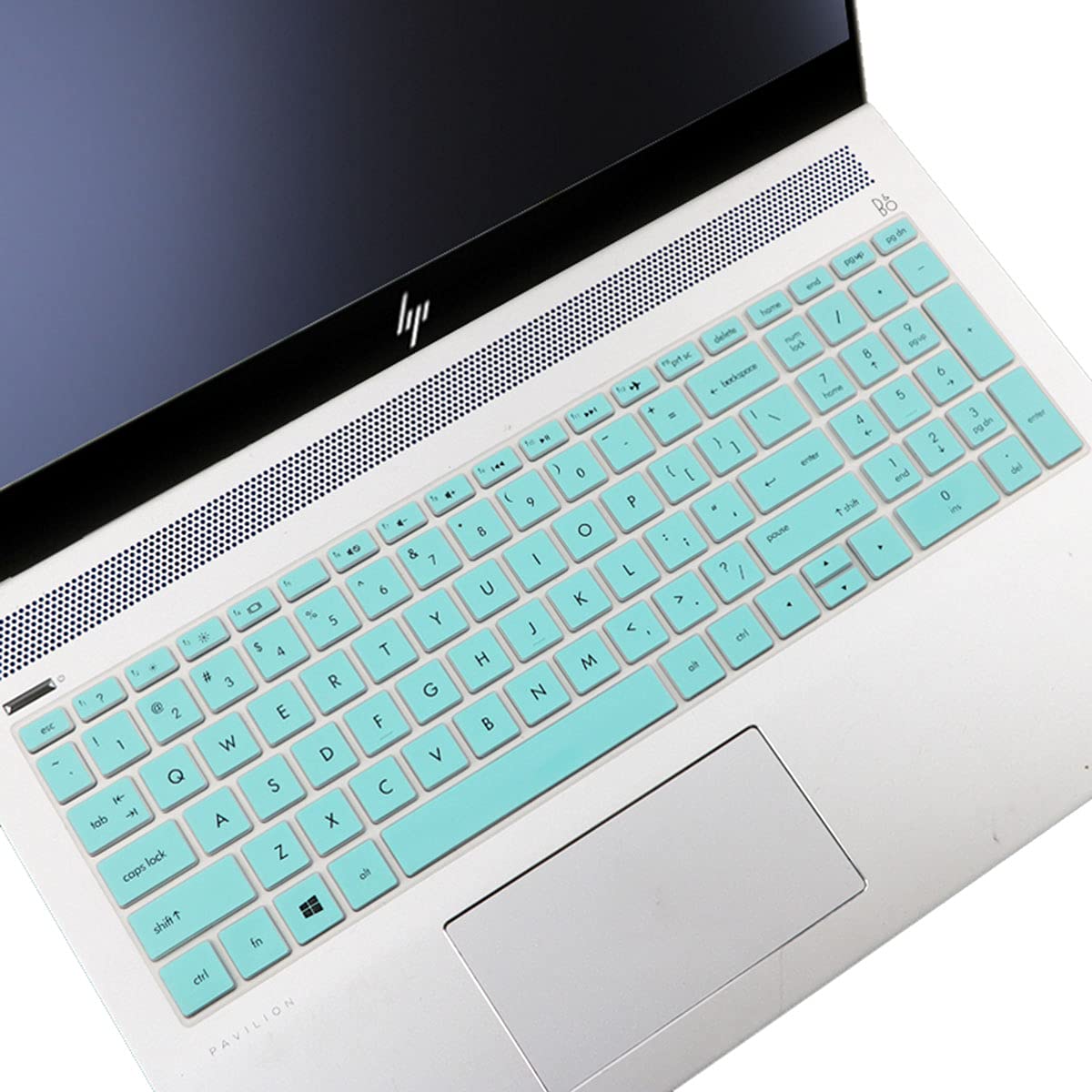 HP Laptop 15-dy Series Keyboard Cover - Compatible with 15-dy, 15-db/da/dw Models (15-dy2073dx, 15-dy2034nr, 15-dy0025tg & More) - Silicone Protector for Spills & Dust - Perfect for Work, School & Travel