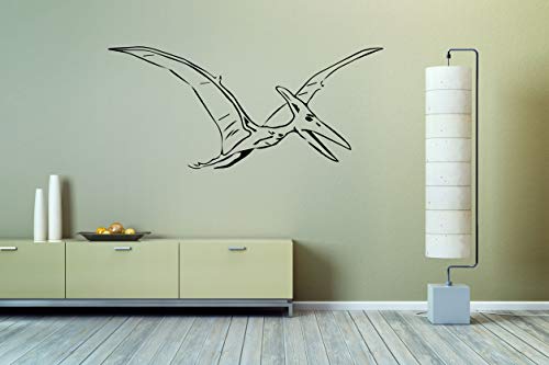 Dinosaur Wall Stickers for Kids Room - Pterodactyl Nursery Vinyl Decals, Animal Themed Wall Art Decor EH2331 | Perfect for Baby Rooms, Playrooms & Classroom Decor