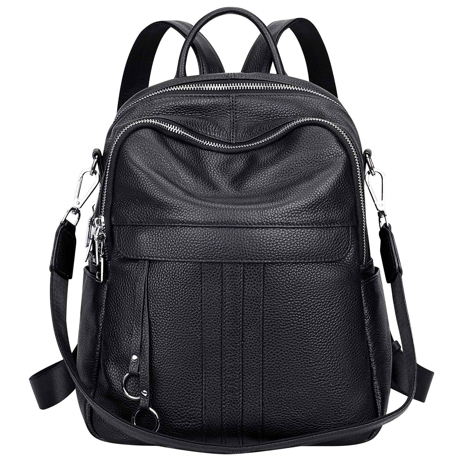ALTOSY Genuine Leather Backpack for Women - Convertible Shoulder Bag & Purse - Stylish & Durable - Perfect for Work, Travel & Daily Use