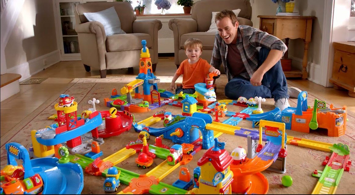 VTech Go! Go! Smart Wheels Police Station Playset - Interactive Learning Toy for Toddlers & Kids Ages 1-5 Years | Pretend Play, Early Education & STEM Development | Perfect for Home, Classroom & Birthday Gifts