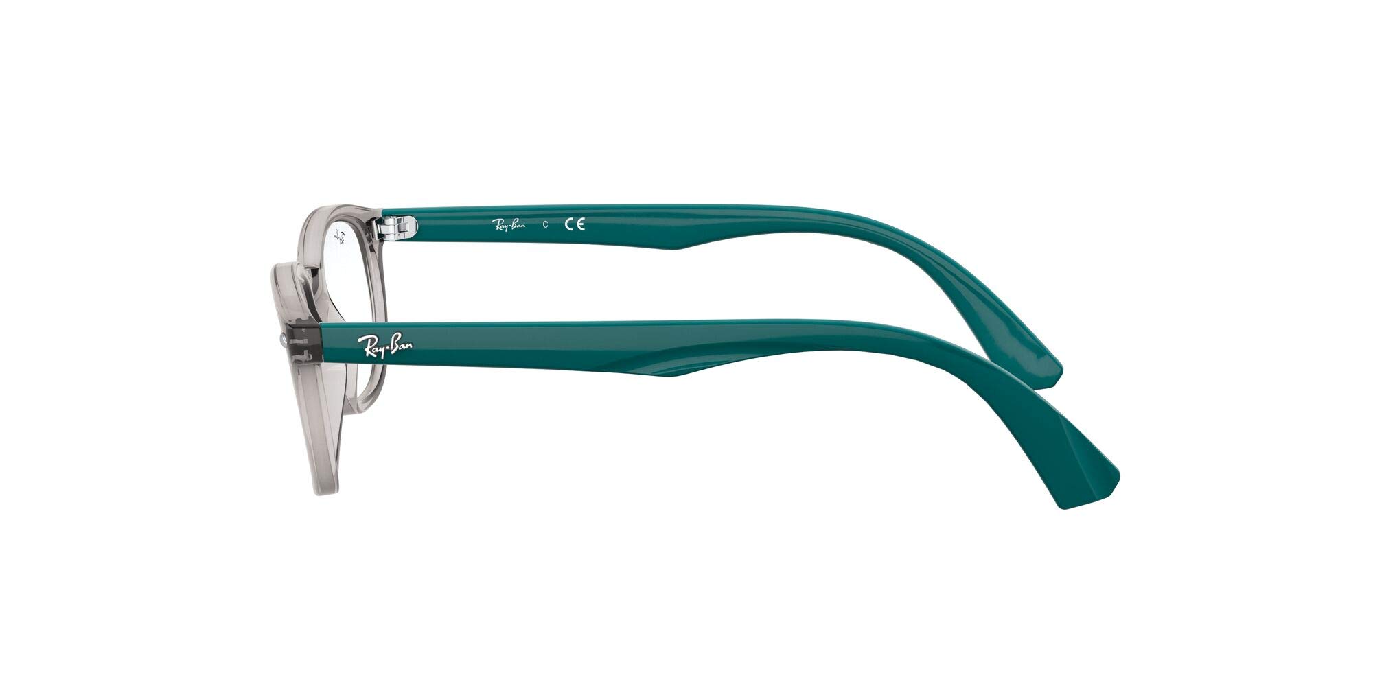 Ray-Ban Kids' Ry1599 Rectangular Prescription Eyeglass Frames - Durable & Stylish Eyewear for Boys & Girls - Perfect for School, Sports & Outdoor Activities