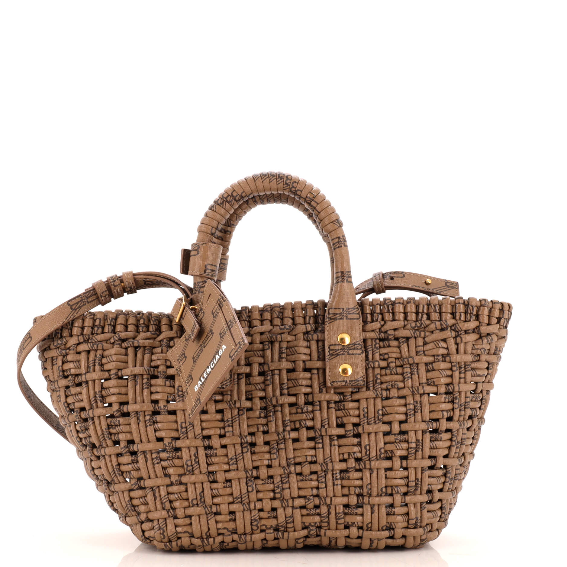 Louis Vuitton BB Monogram Coated Canvas Bistro Panier Bag XS - Stylish Crossbody Purse for Women, Perfect for Brunch, Shopping & Travel Accessories