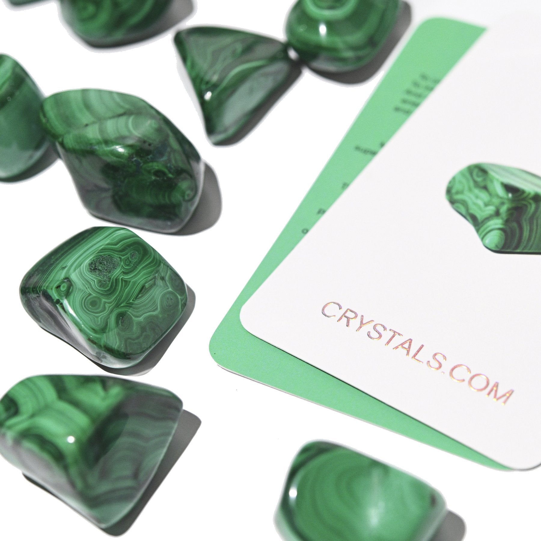 Natural Malachite Tumbled Stones - Healing Crystal for Meditation, Jewelry Making & Home Decor | Spiritual Energy Stone for Chakra Balancing & Positive Vibes