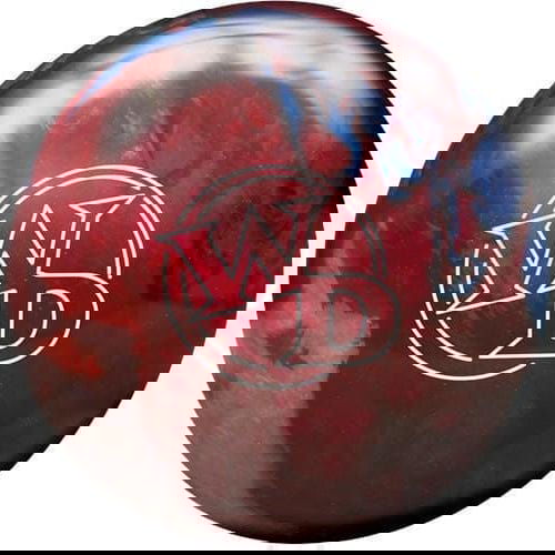 Columbia 300 White Dot Patriot Sparkle Bowling Ball - High Performance Reactive Resin for Hook Potential | Perfect for League Play & Tournament Bowling