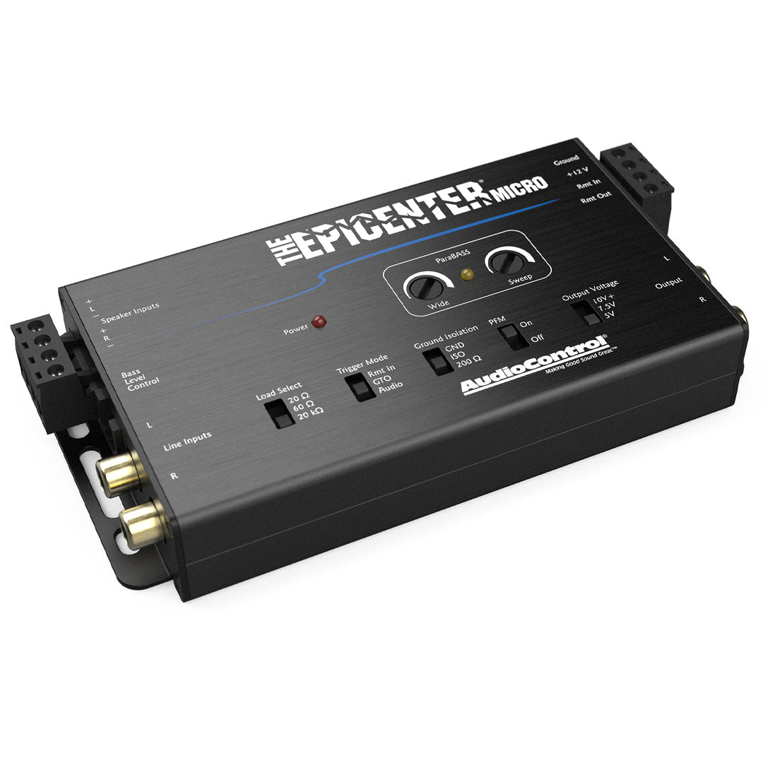 AudioControl Epicenter Micro - Premium Bass Restoration Processor & Line Output Converter for Car Audio Systems | Enhance Low Frequencies in Vehicles, Boats, and Home Theaters