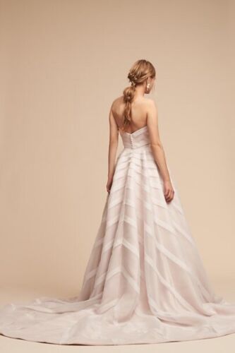 BHLDN Whispers & Echoes Carlton Wedding Gown - Elegant Lace Bridal Dress for Romantic Ceremonies & Formal Events
