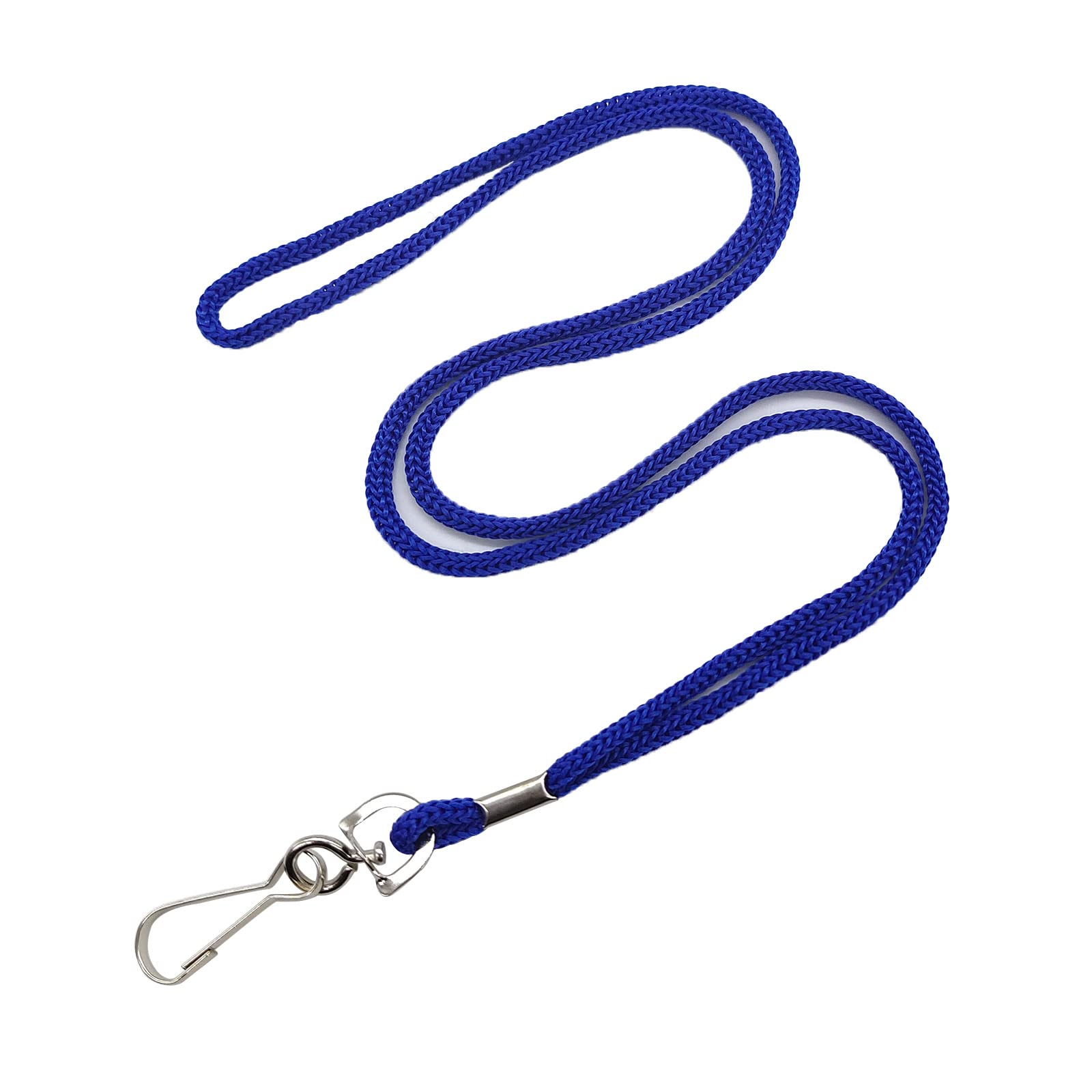 HOSL 100 Pack ID Lanyards with Swivel Hook - Office, School & Event Use