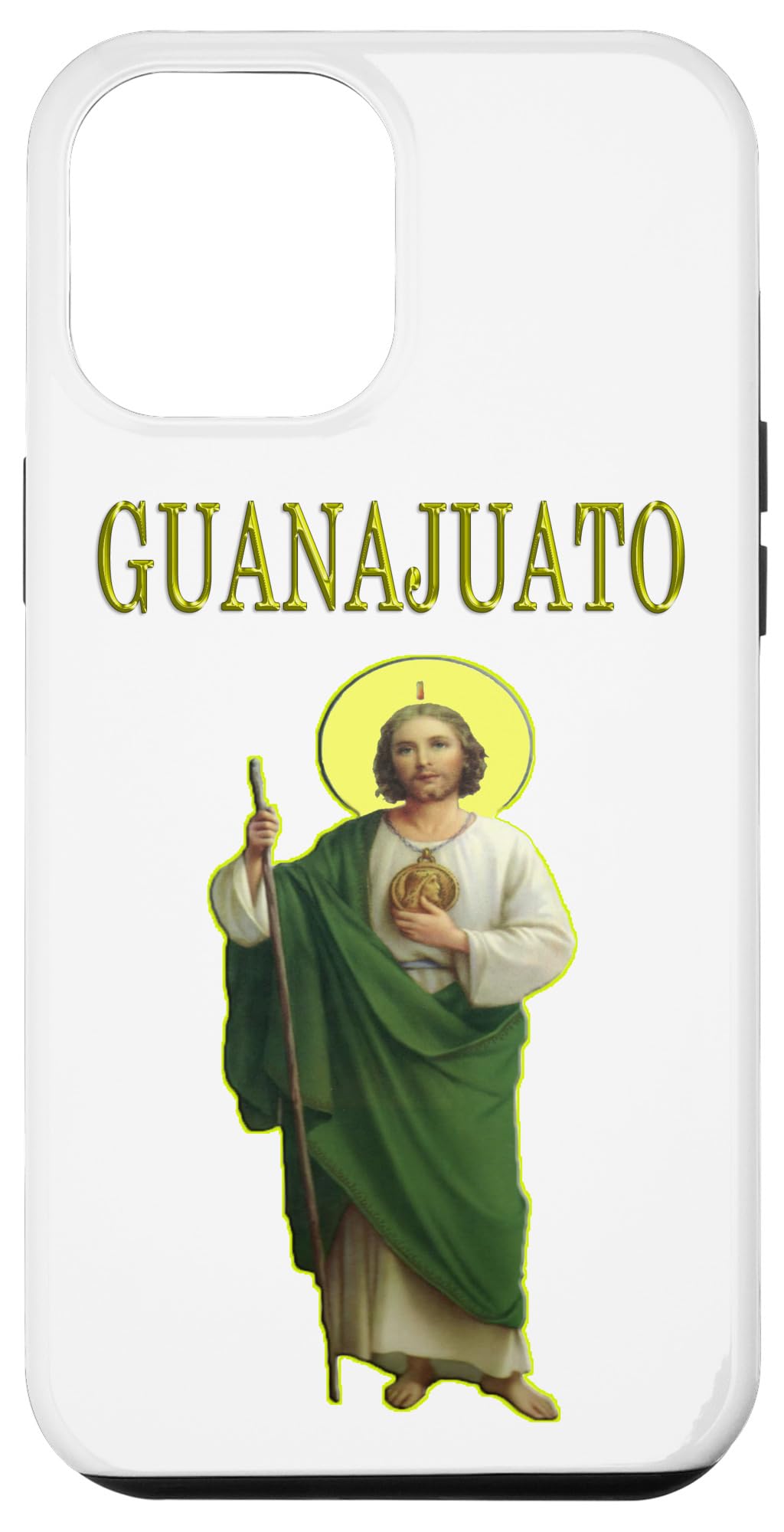 iPhone 12 Pro Max Protective Case with Guanajuato & San Judas Design - Durable Phone Cover for Travel, Work & Everyday Use