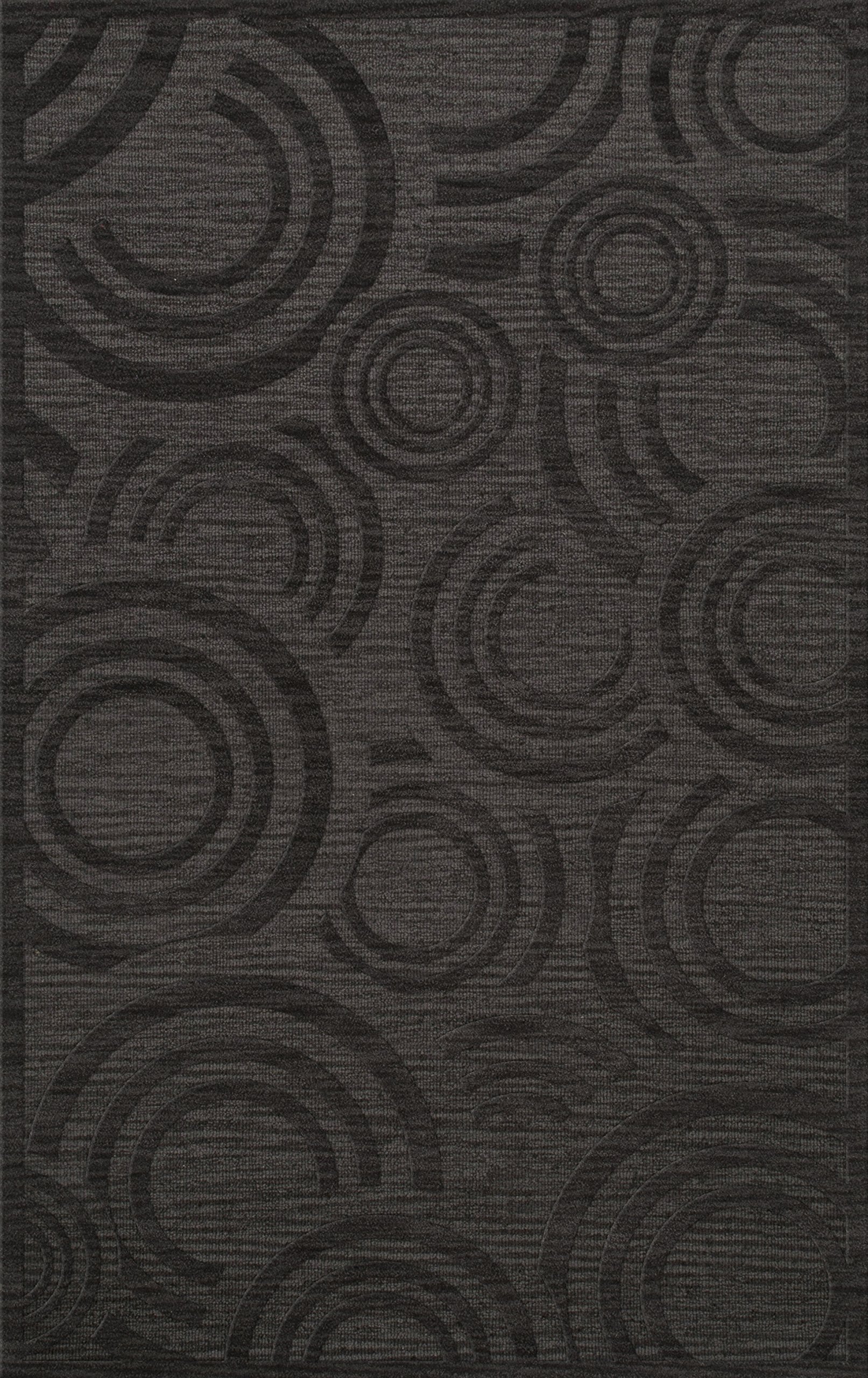Premium Dalyn Rugs Dover DV3 Area Rug - 6' x 9' Ash Gray Indoor/Outdoor Rug - Soft & Durable for Living Room, Bedroom, or Patio Decor