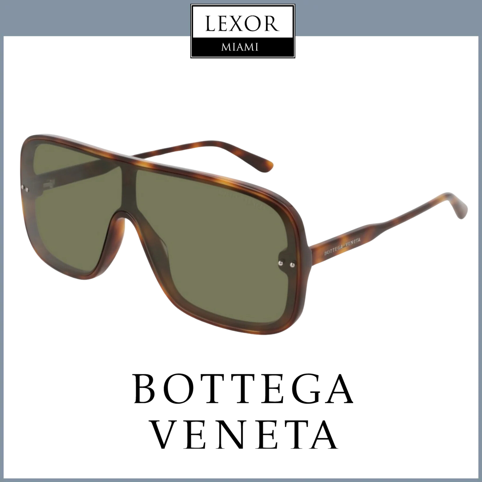 Bottega Veneta BV0167S 002 Unisex Sunglasses - UV Protection, Polarized Lenses for Men & Women - Perfect for Driving, Beach & Outdoor Activities